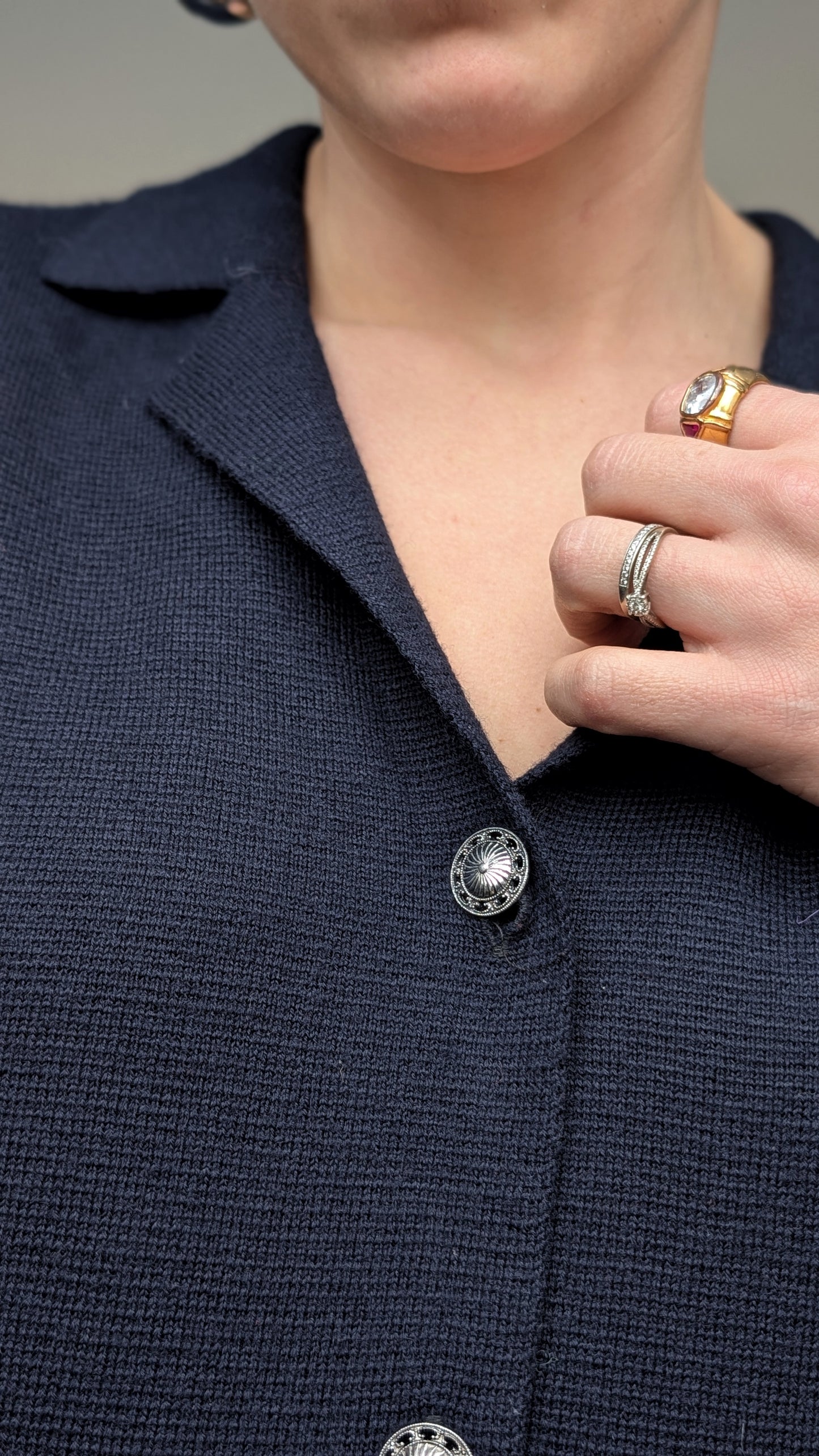 Cardigan laine mérinos T40-42