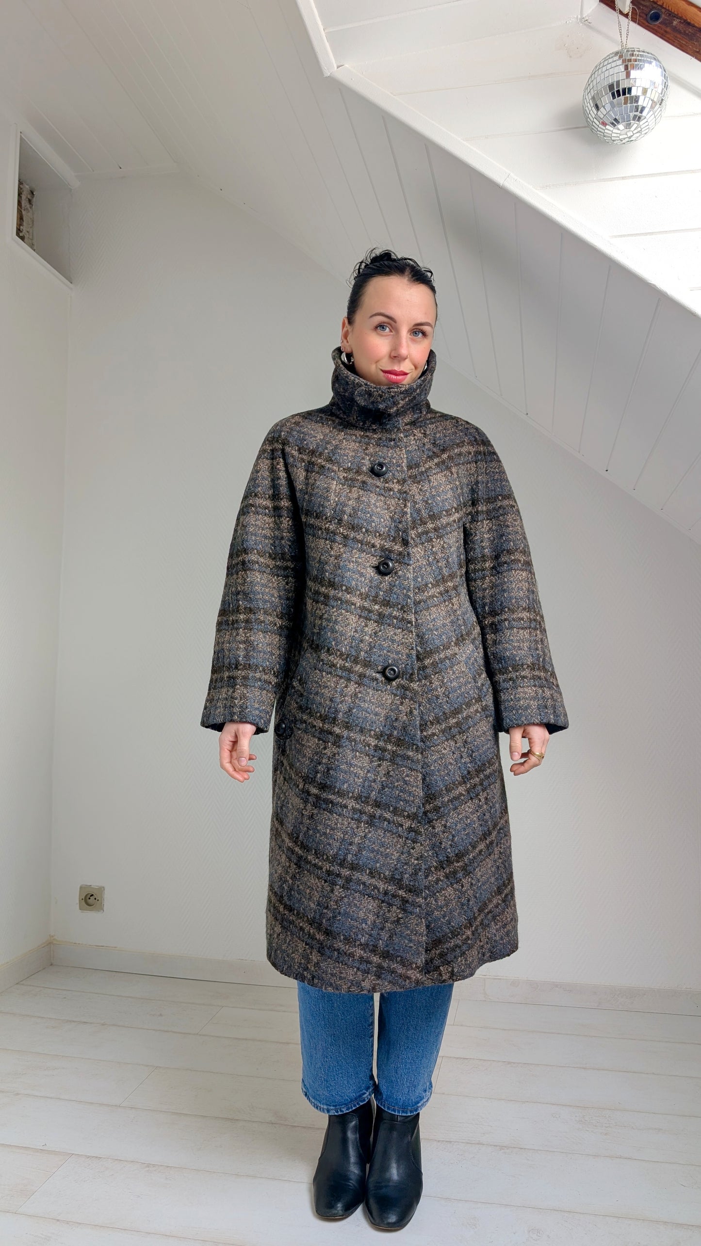 Manteau 1960 laine T36-38