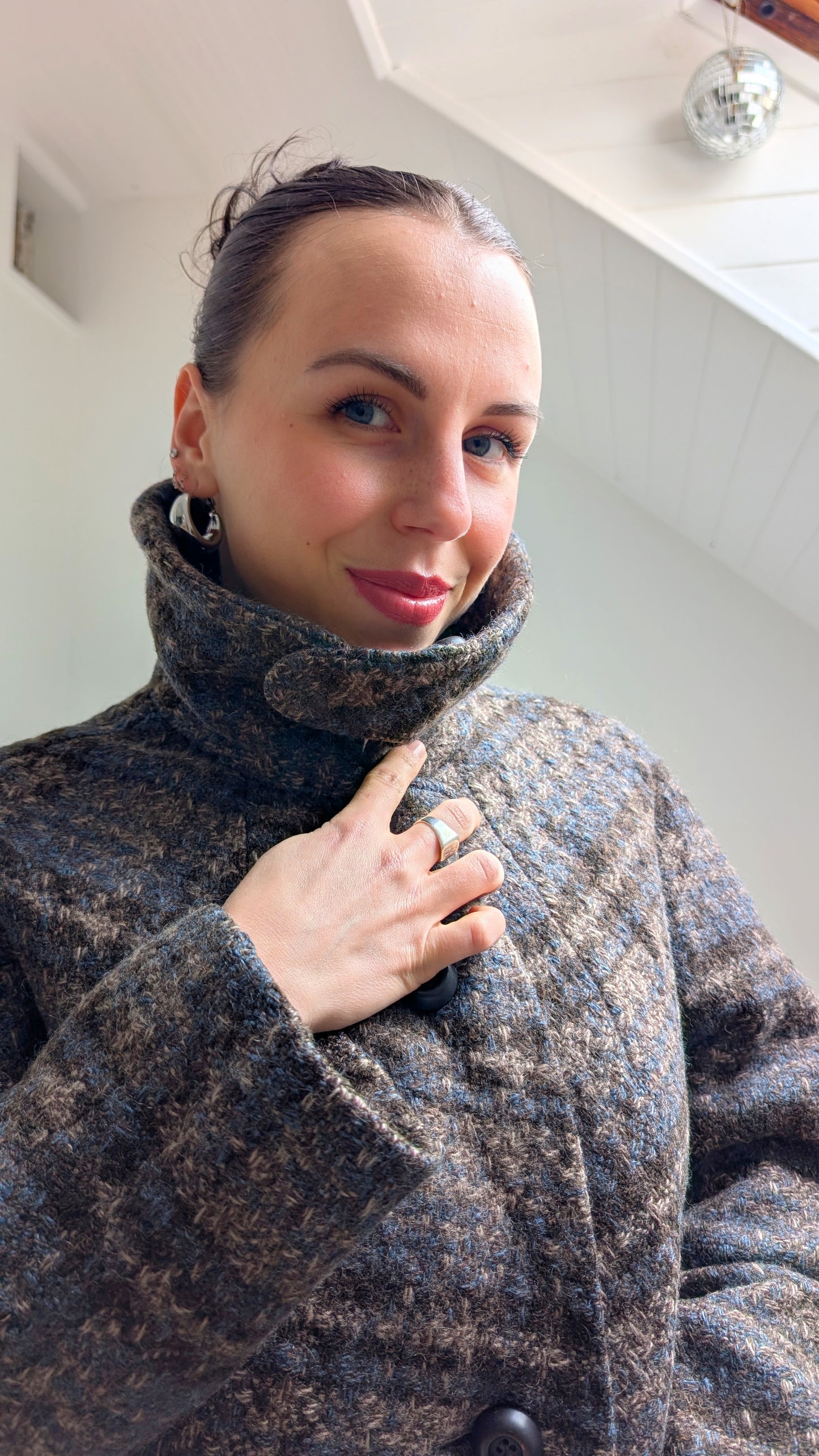 Manteau 1960 laine T36-38