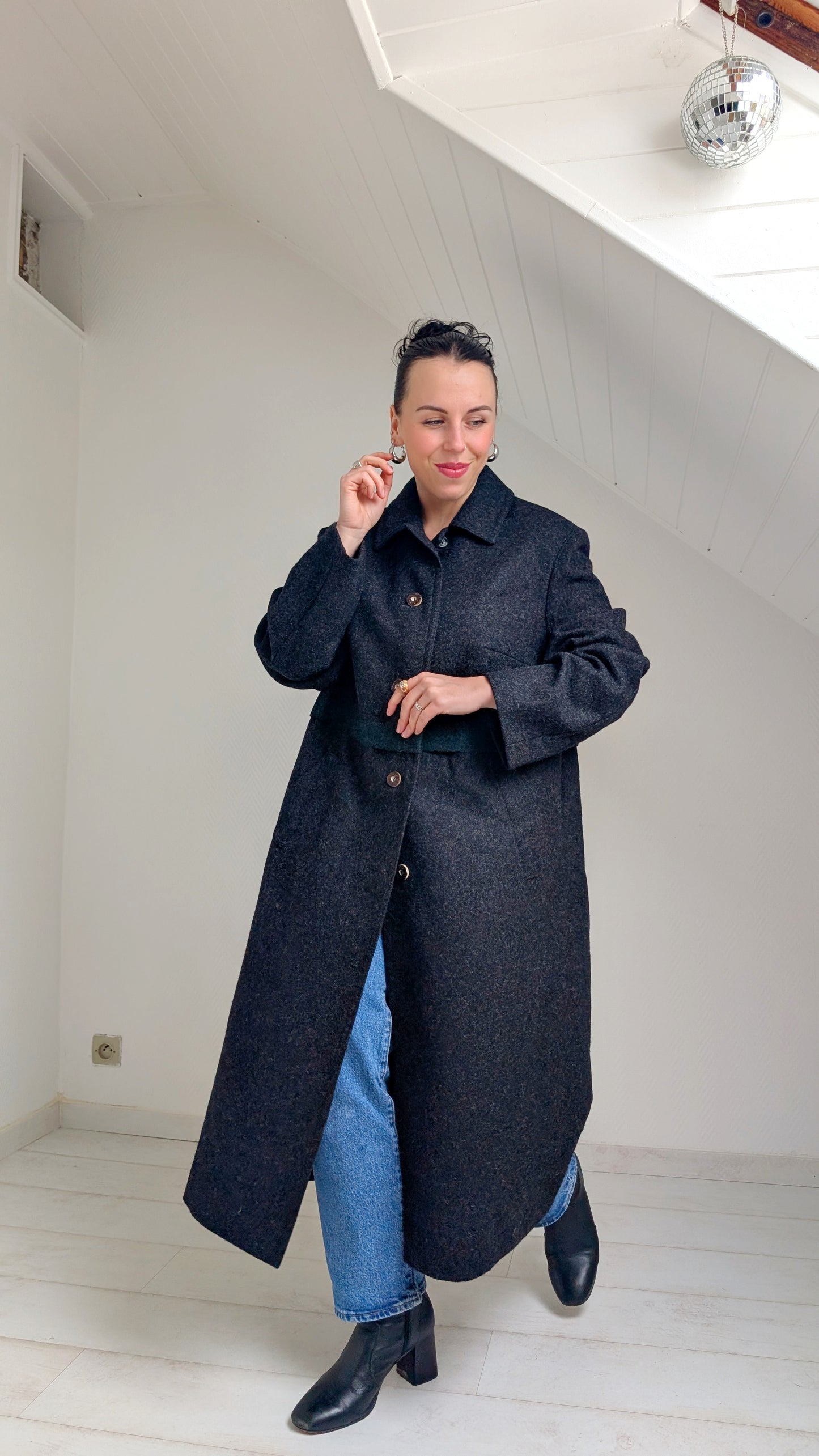 Manteau pure laine T40-42