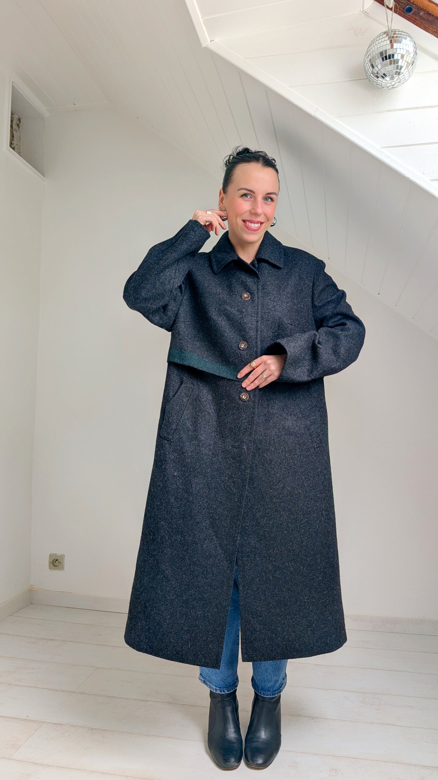 Manteau pure laine T40-42