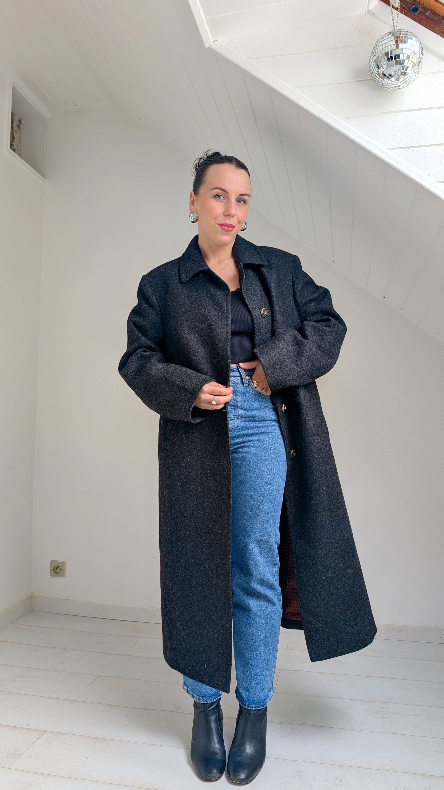 Manteau pure laine T40-42