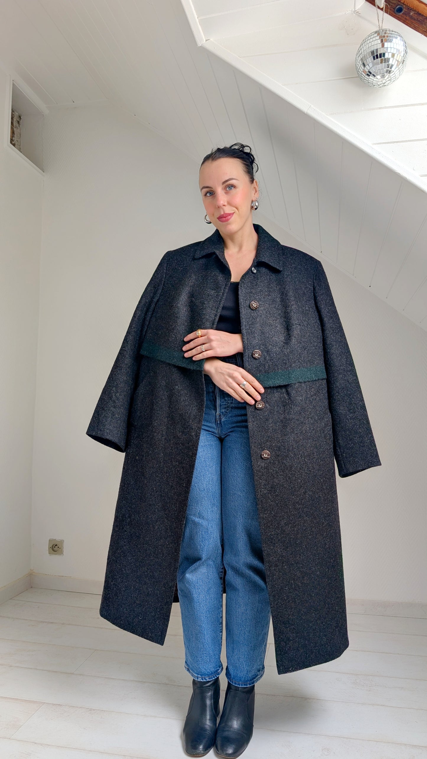 Manteau pure laine T40-42