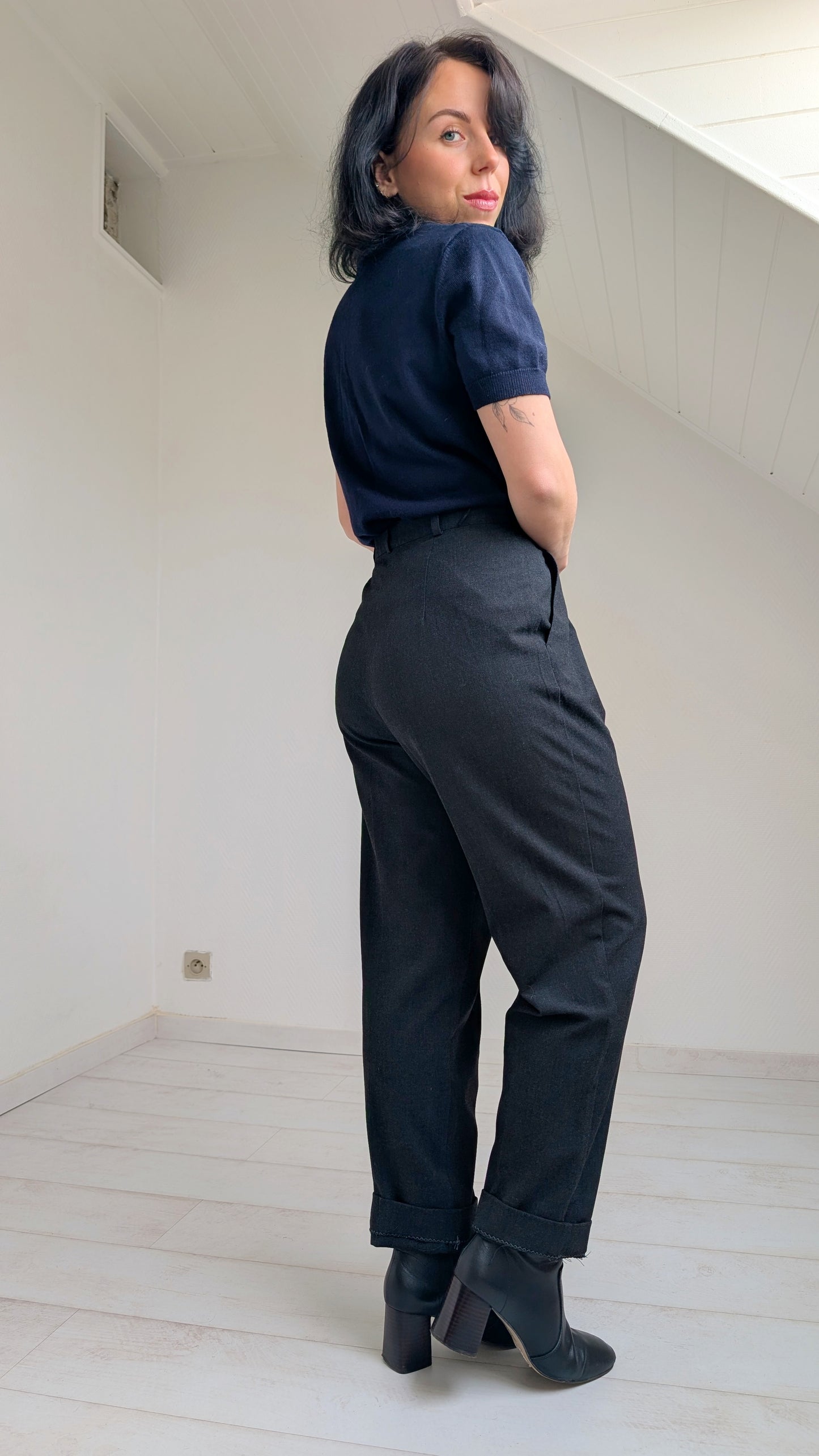 Pantalon à pinces T38