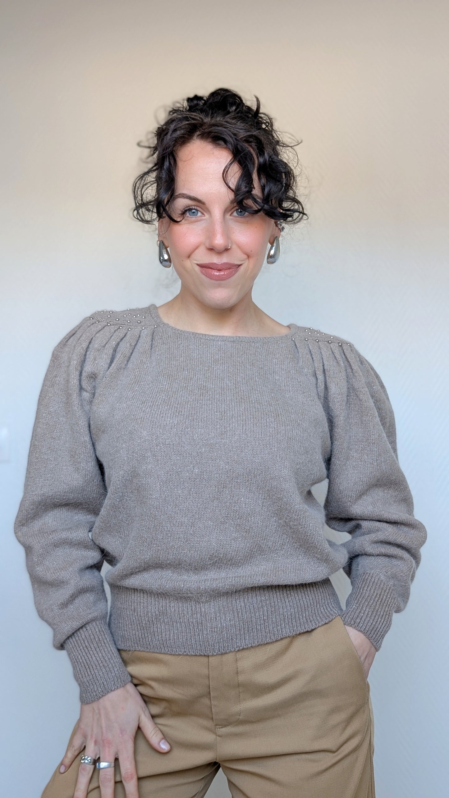 Pull laine et angora 80s T40-42