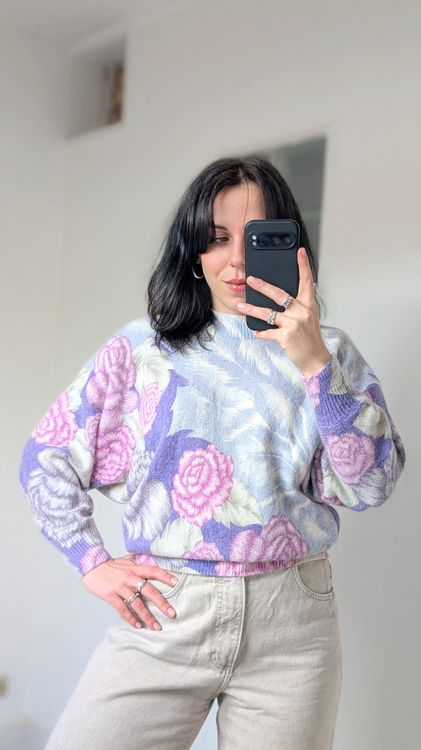 Pull laine et angora 80s T40-42