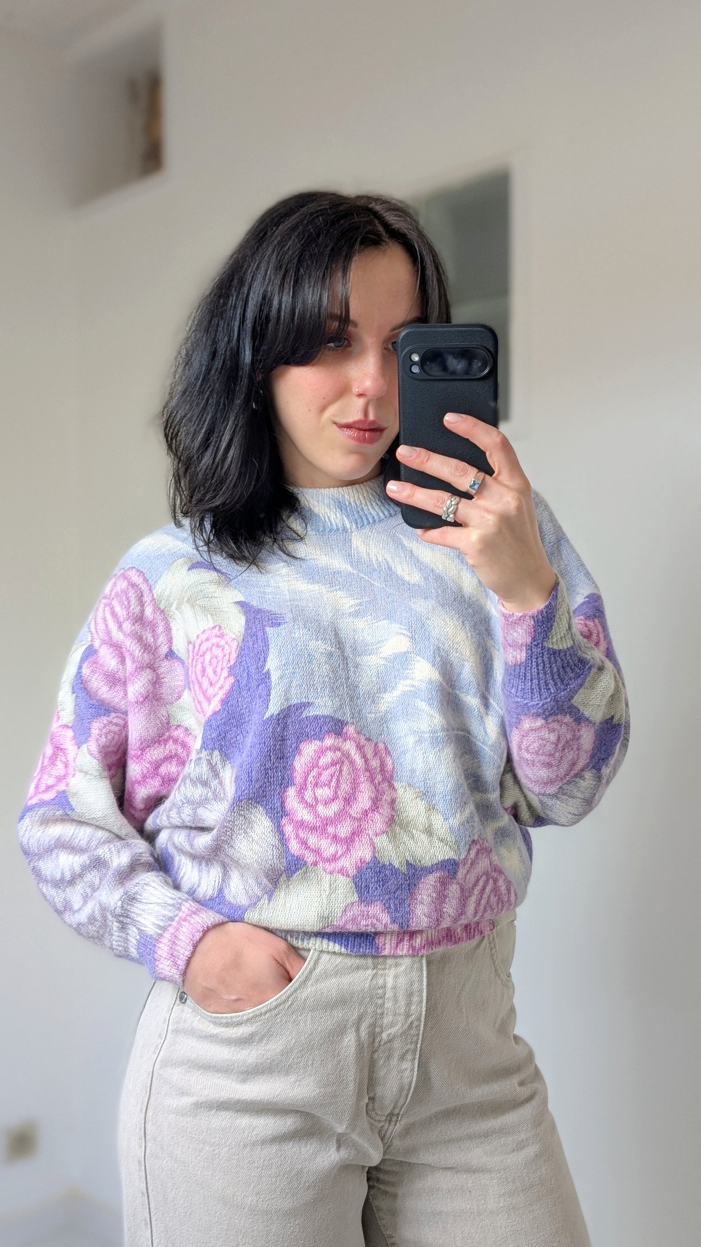 Pull laine et angora 80s T40-42