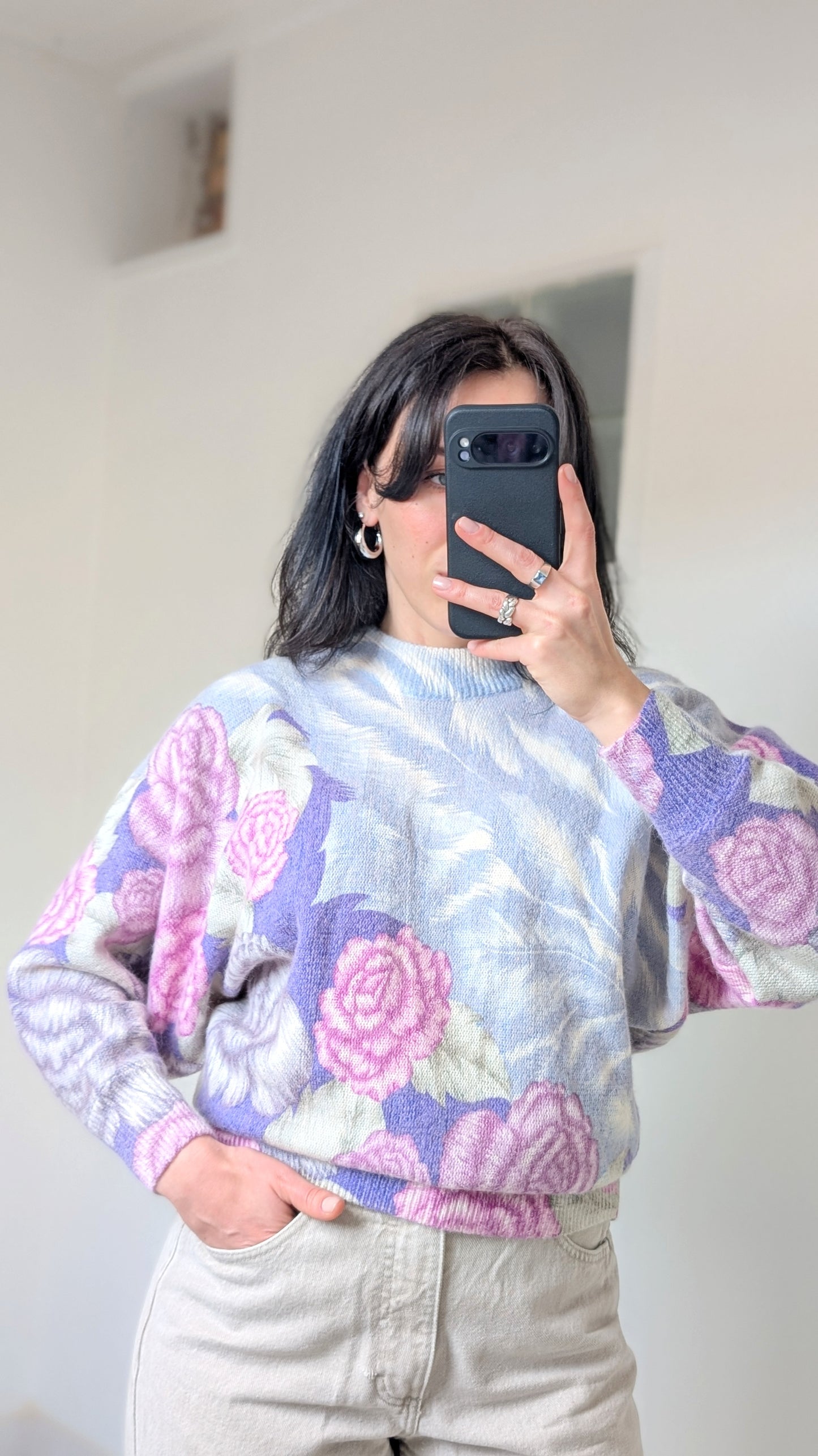 Pull laine et angora 80s T40-42