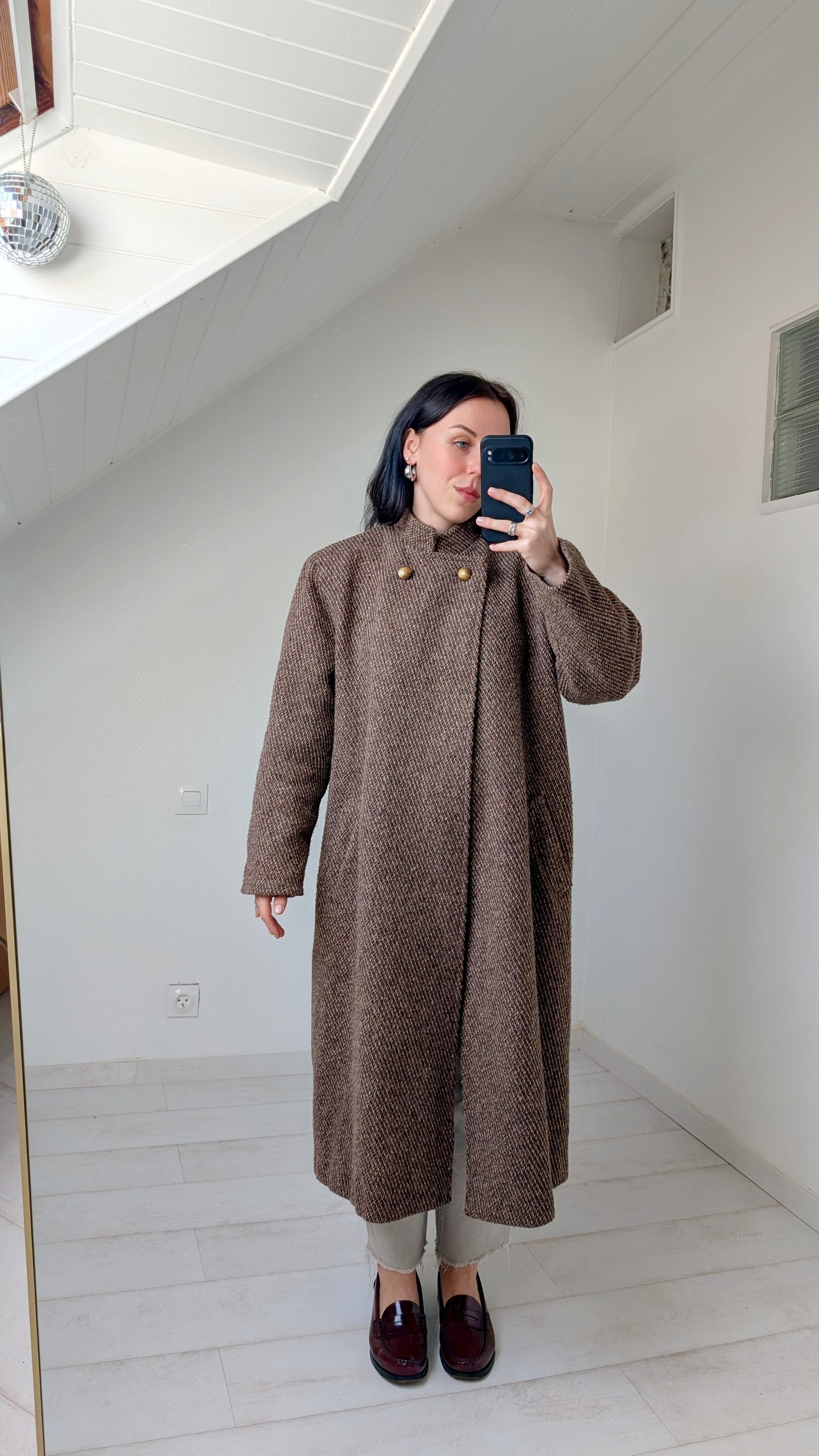 Manteau laine T40-42-44