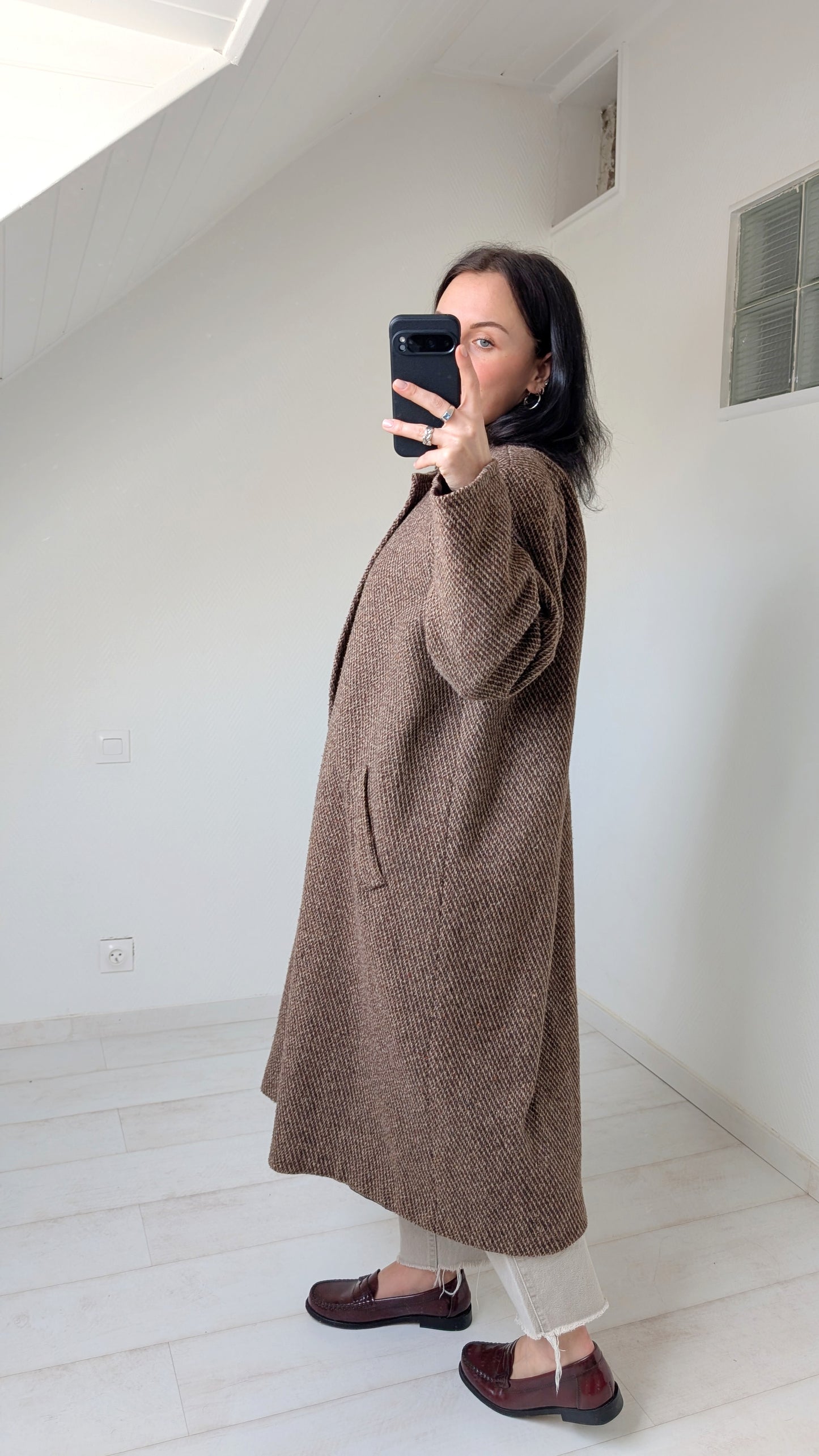 Manteau laine T40-42-44