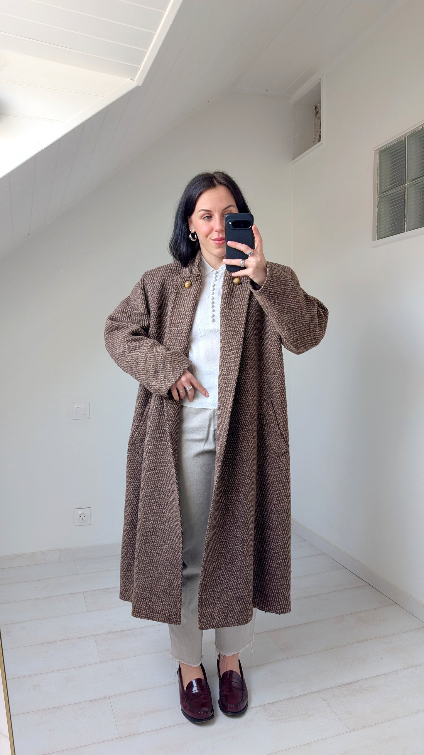 Manteau laine T40-42-44