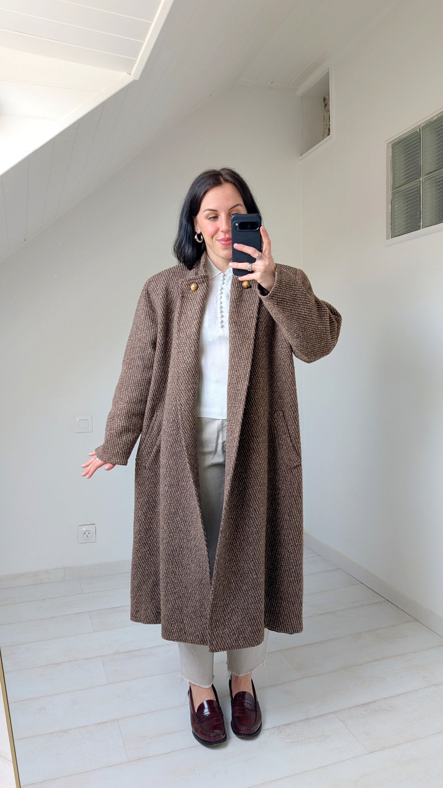 Manteau laine T40-42-44