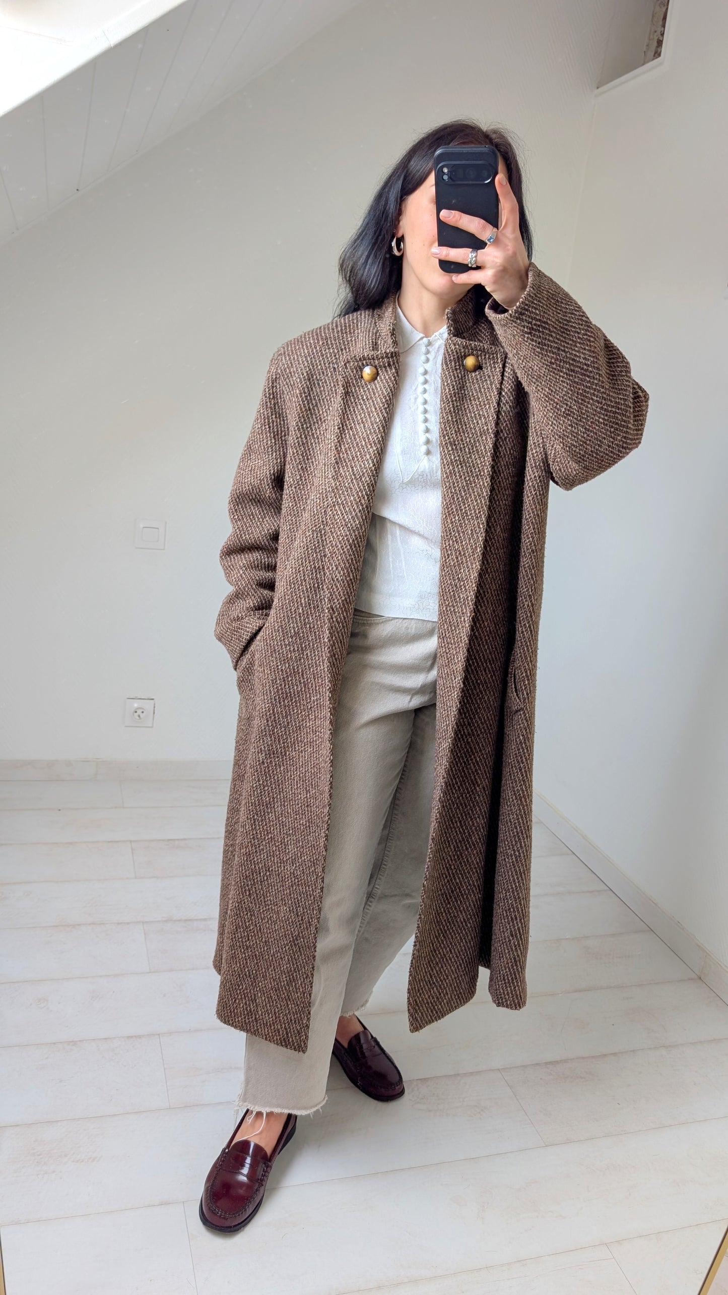 Manteau laine T40-42-44