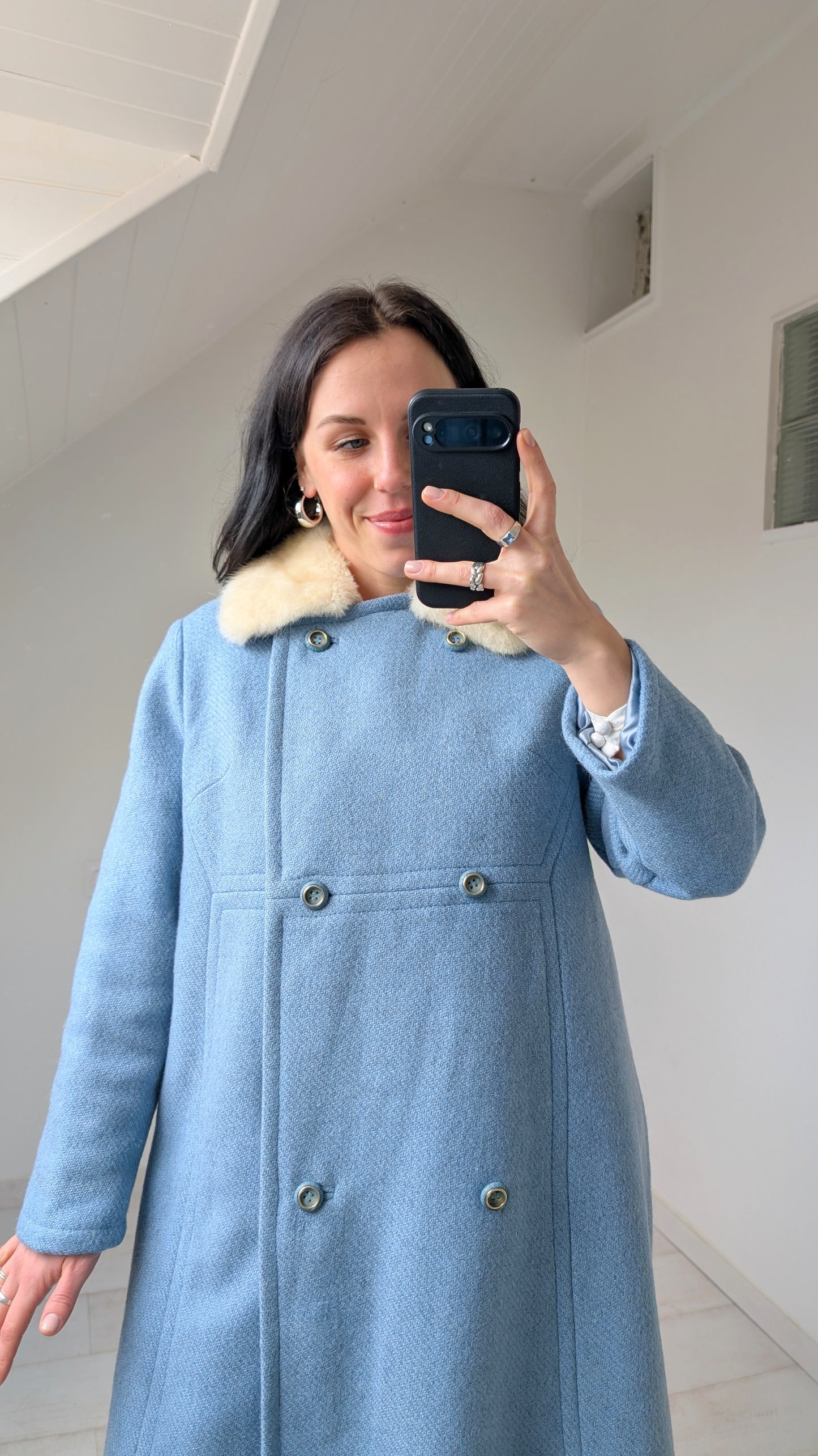 Manteau 1960 laine T36