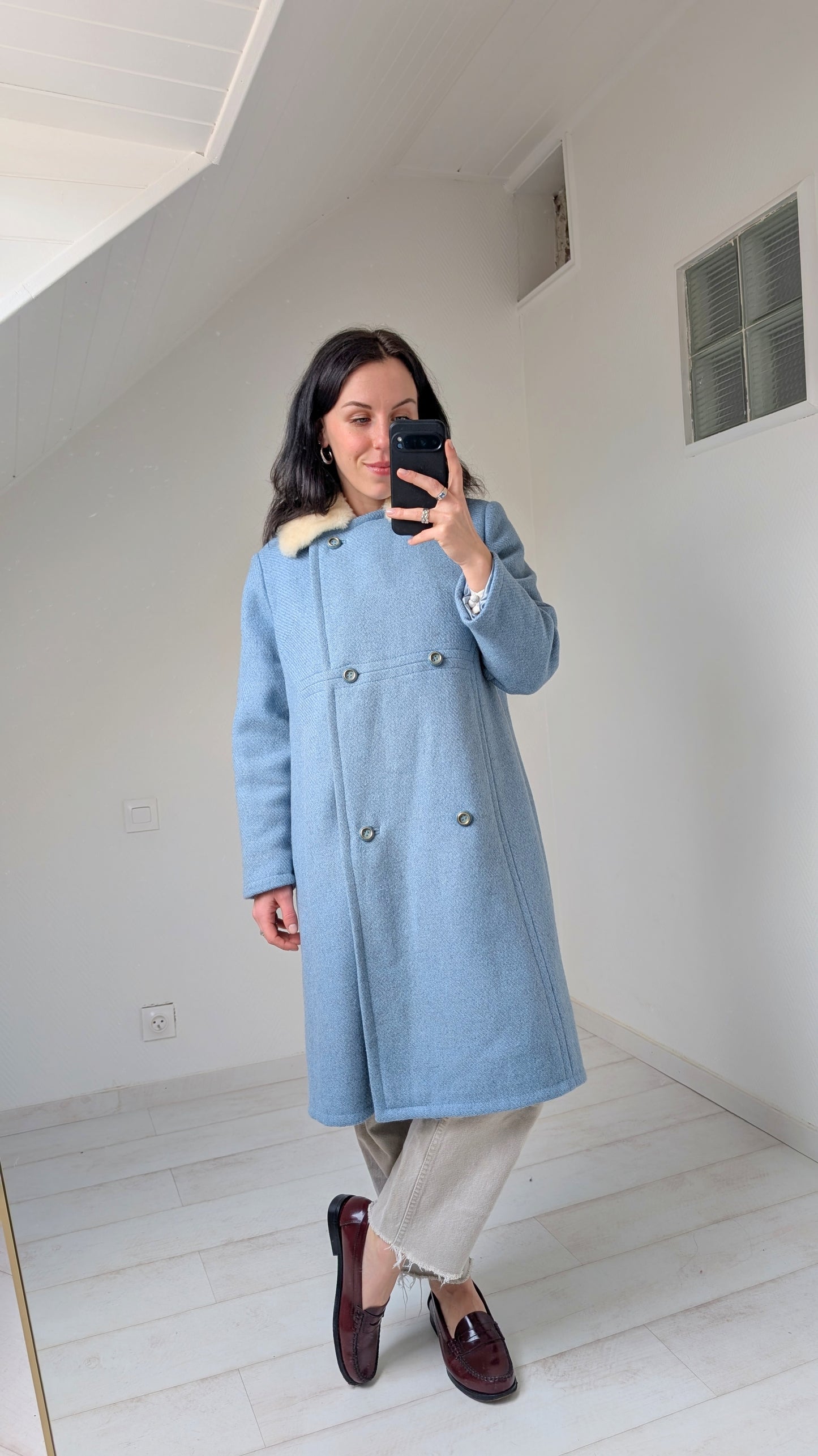 Manteau 1960 laine T36