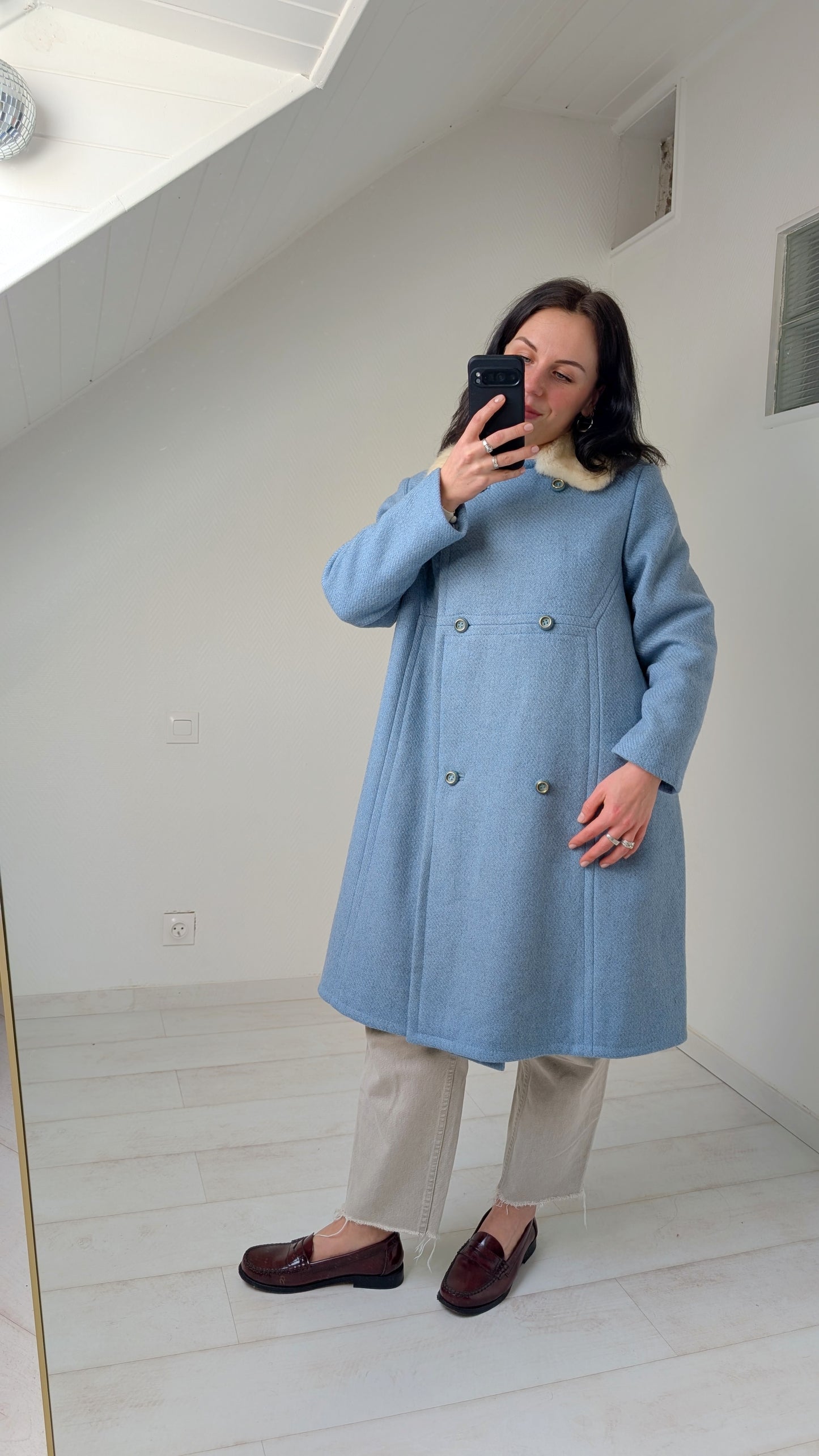 Manteau 1960 laine T36