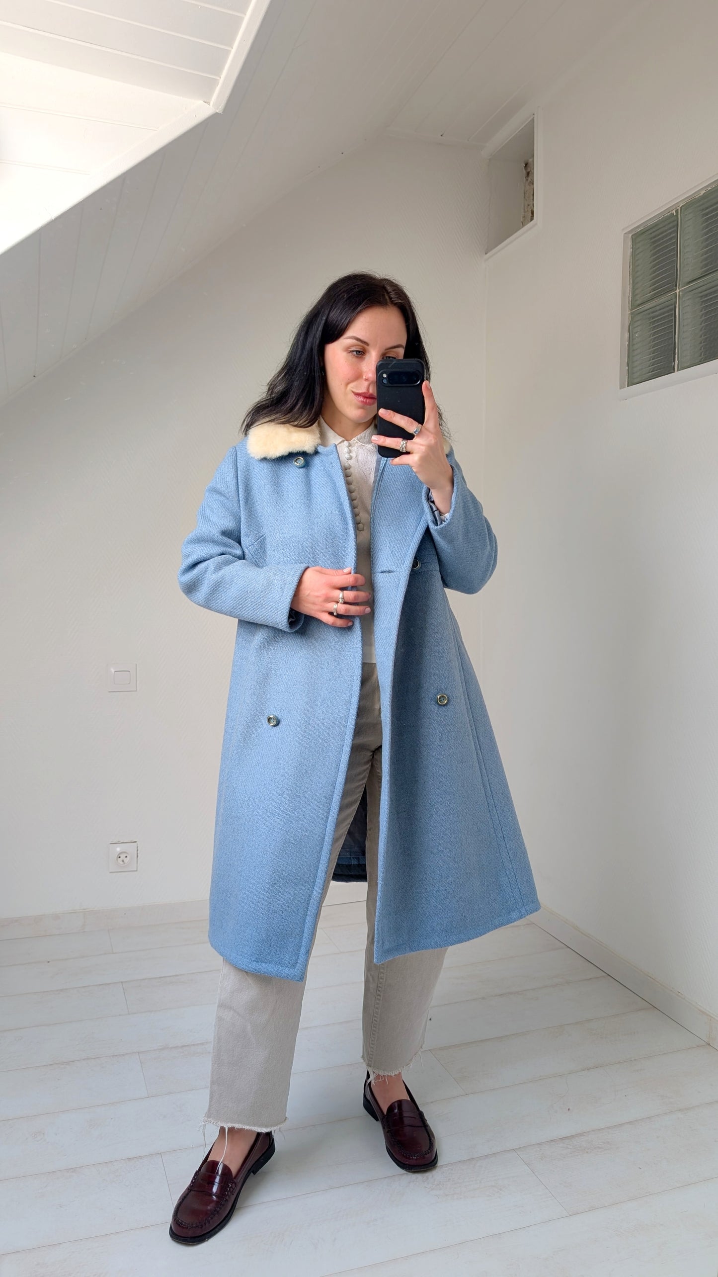 Manteau 1960 laine T36