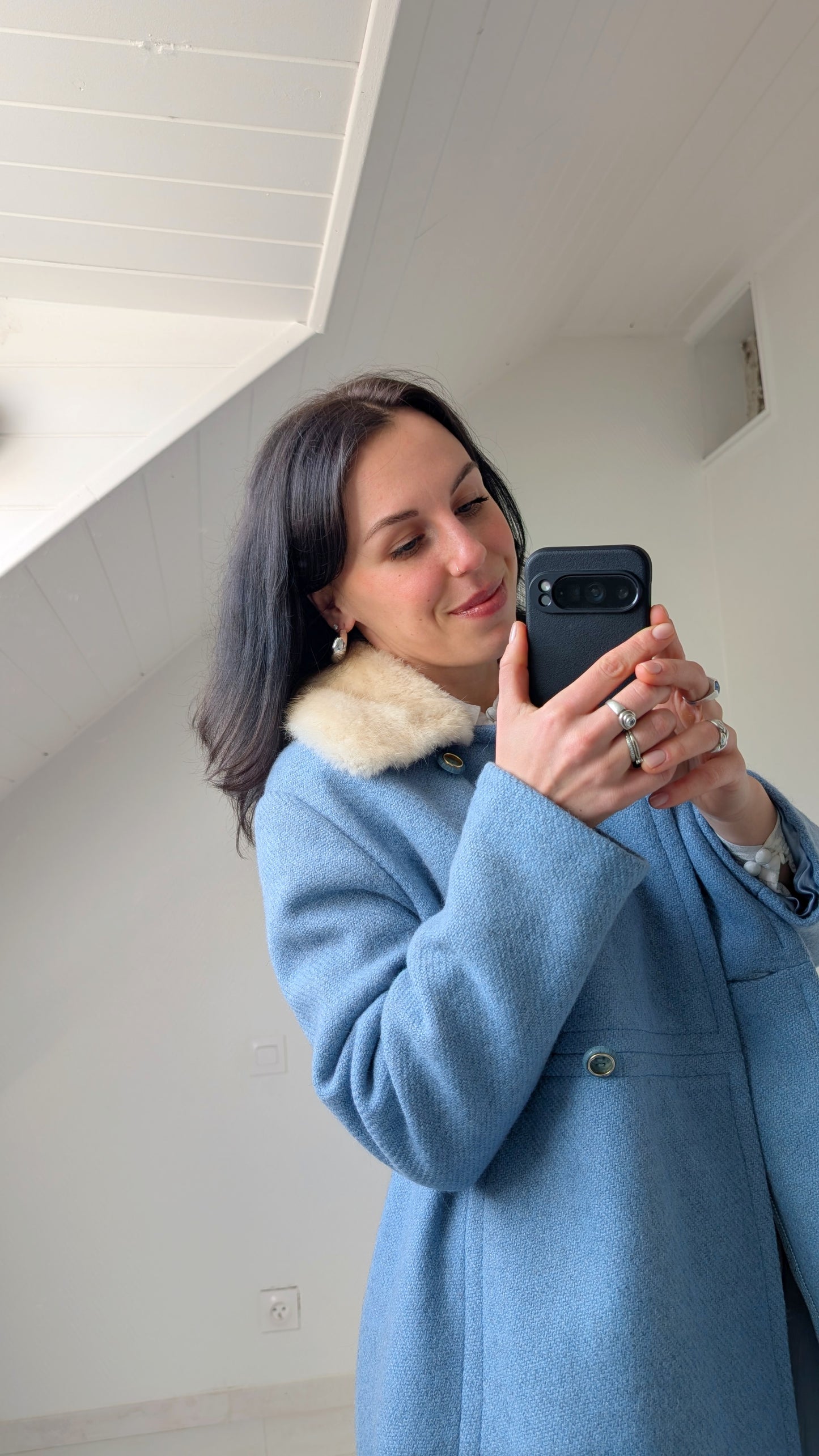 Manteau 1960 laine T36