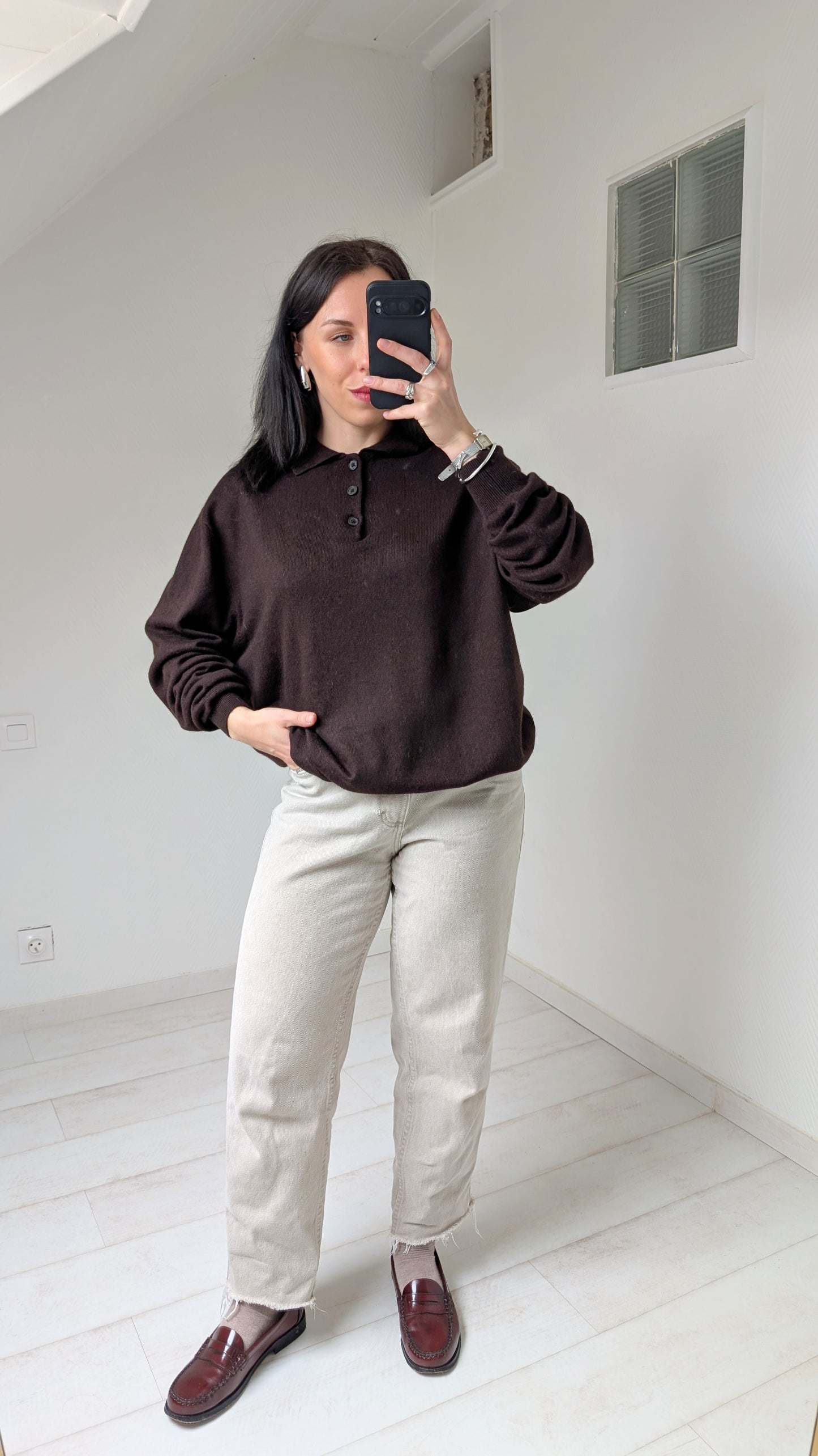 Pull soie et cachemire du 34 au 44