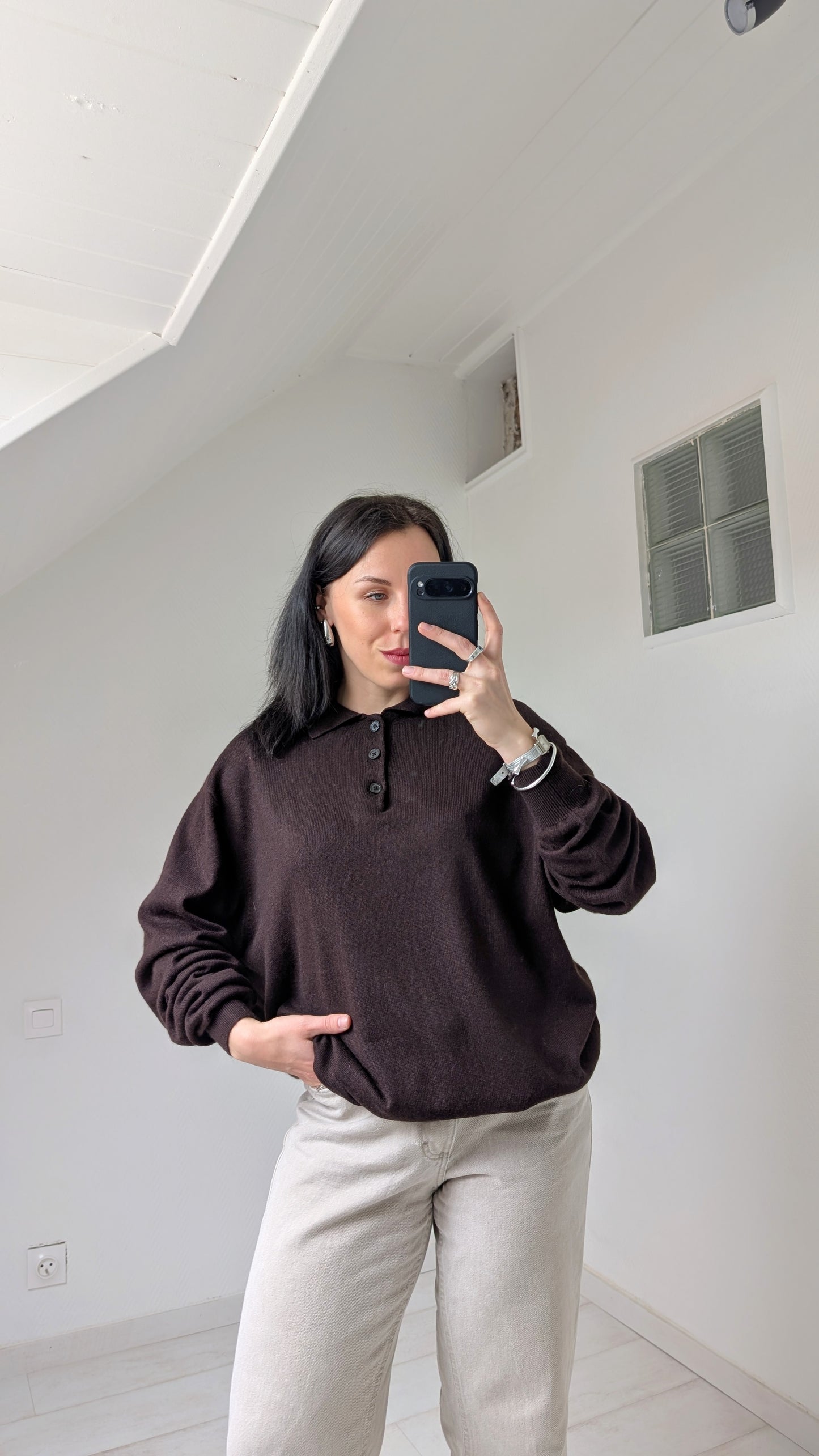 Pull soie et cachemire du 34 au 44