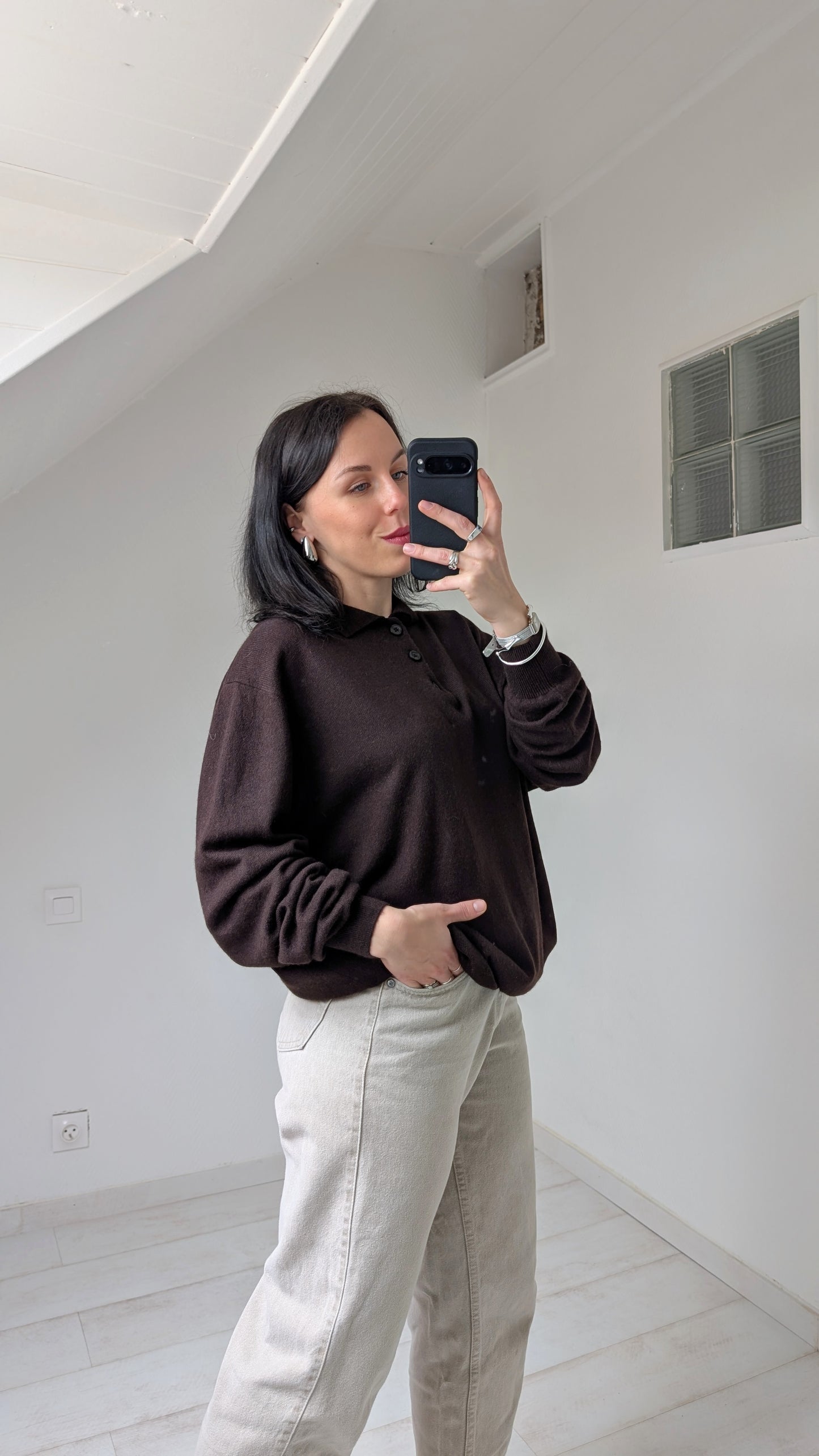 Pull soie et cachemire du 34 au 44