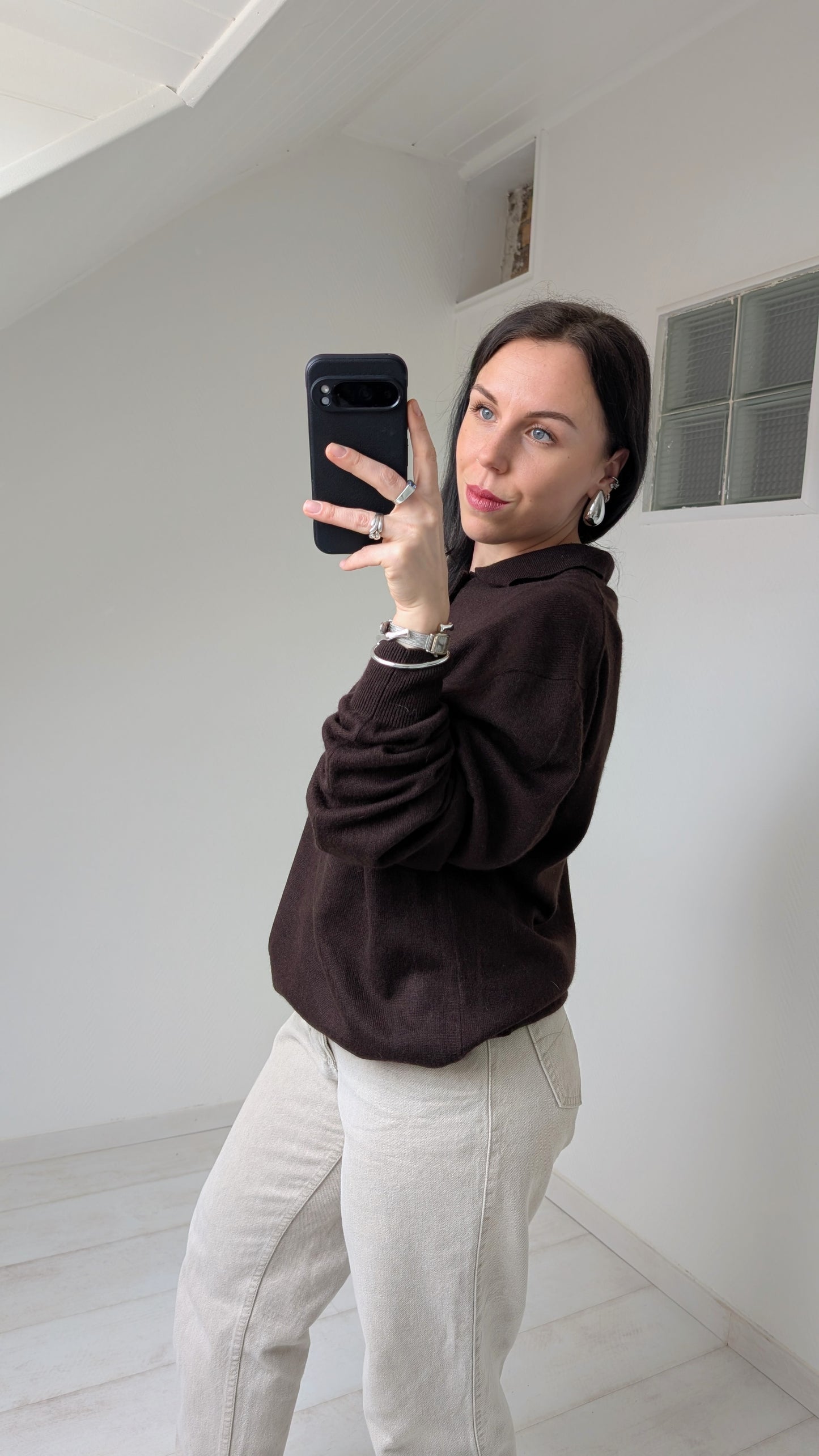 Pull soie et cachemire du 34 au 44