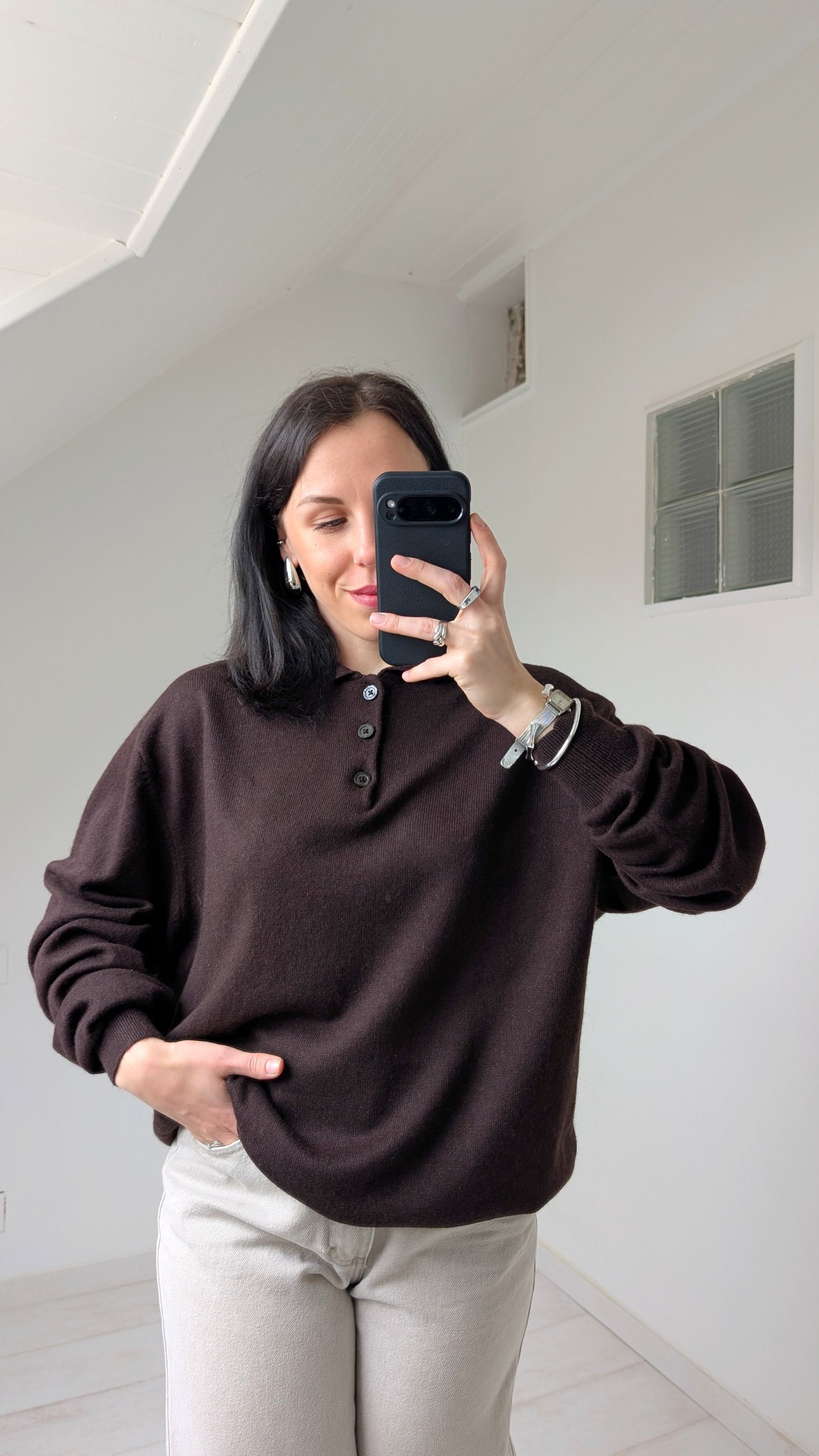 Pull soie et cachemire du 34 au 44