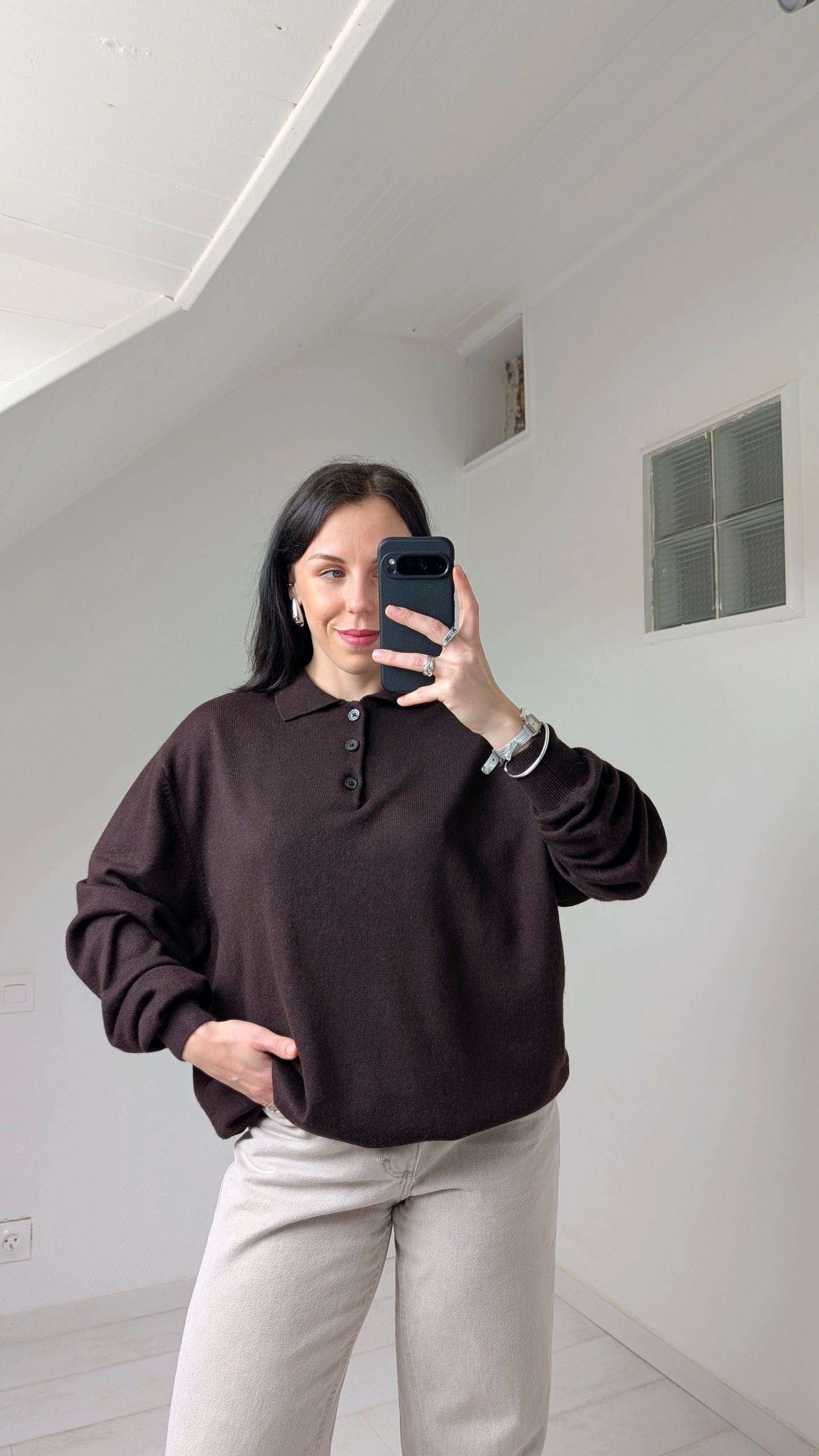 Pull soie et cachemire du 34 au 44