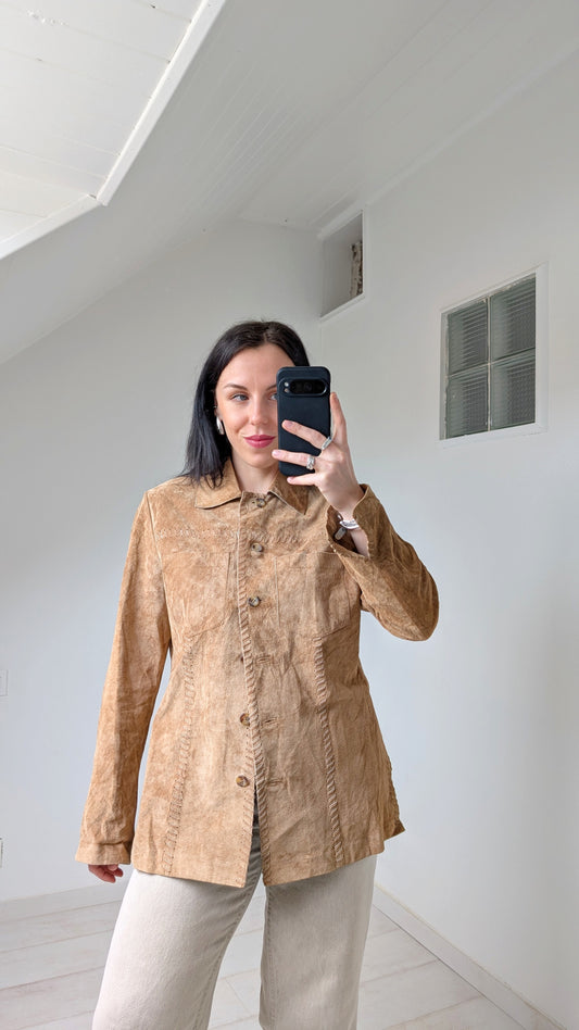 Veste/surchemise daim T38