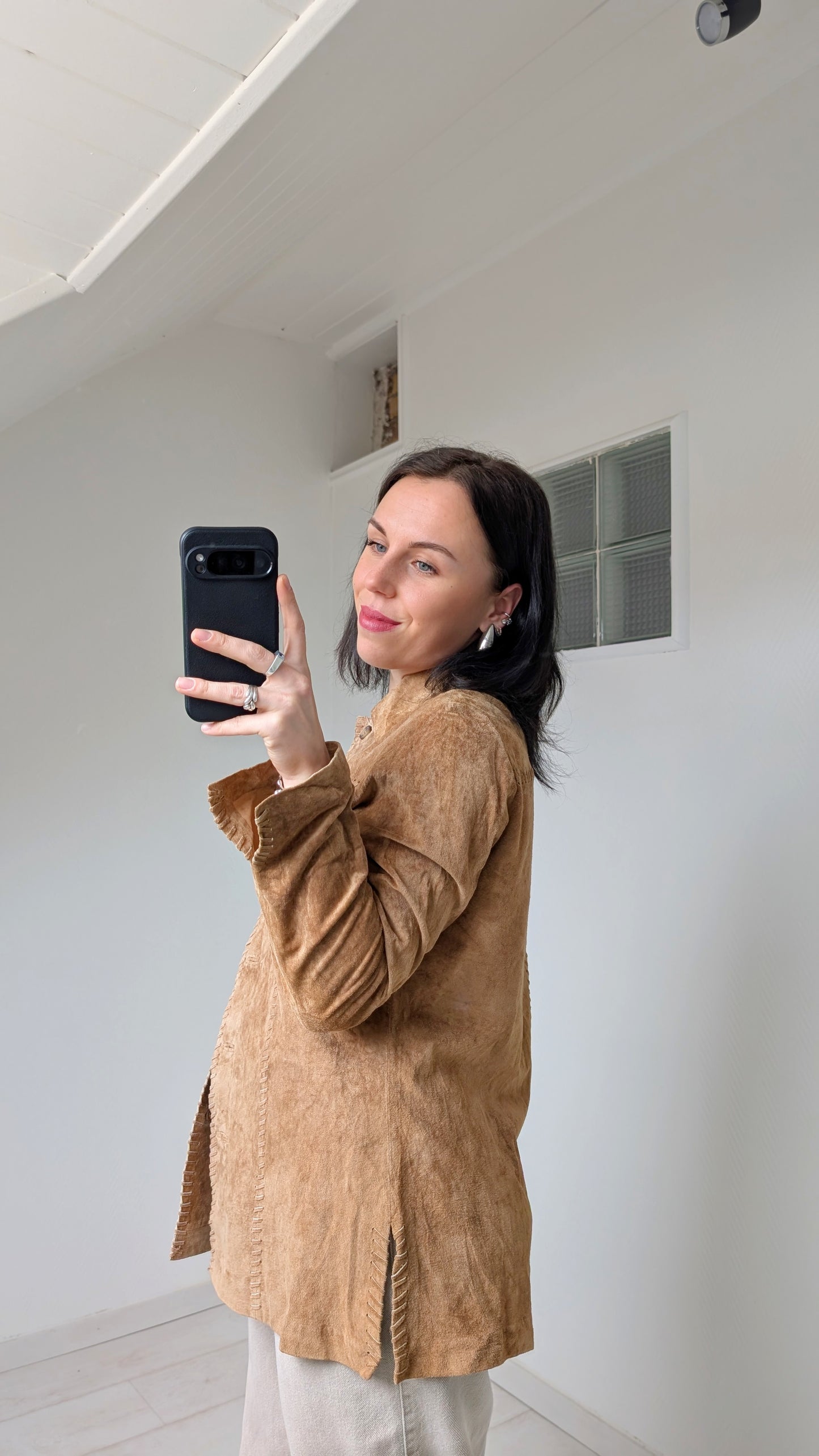 Veste/surchemise daim T38