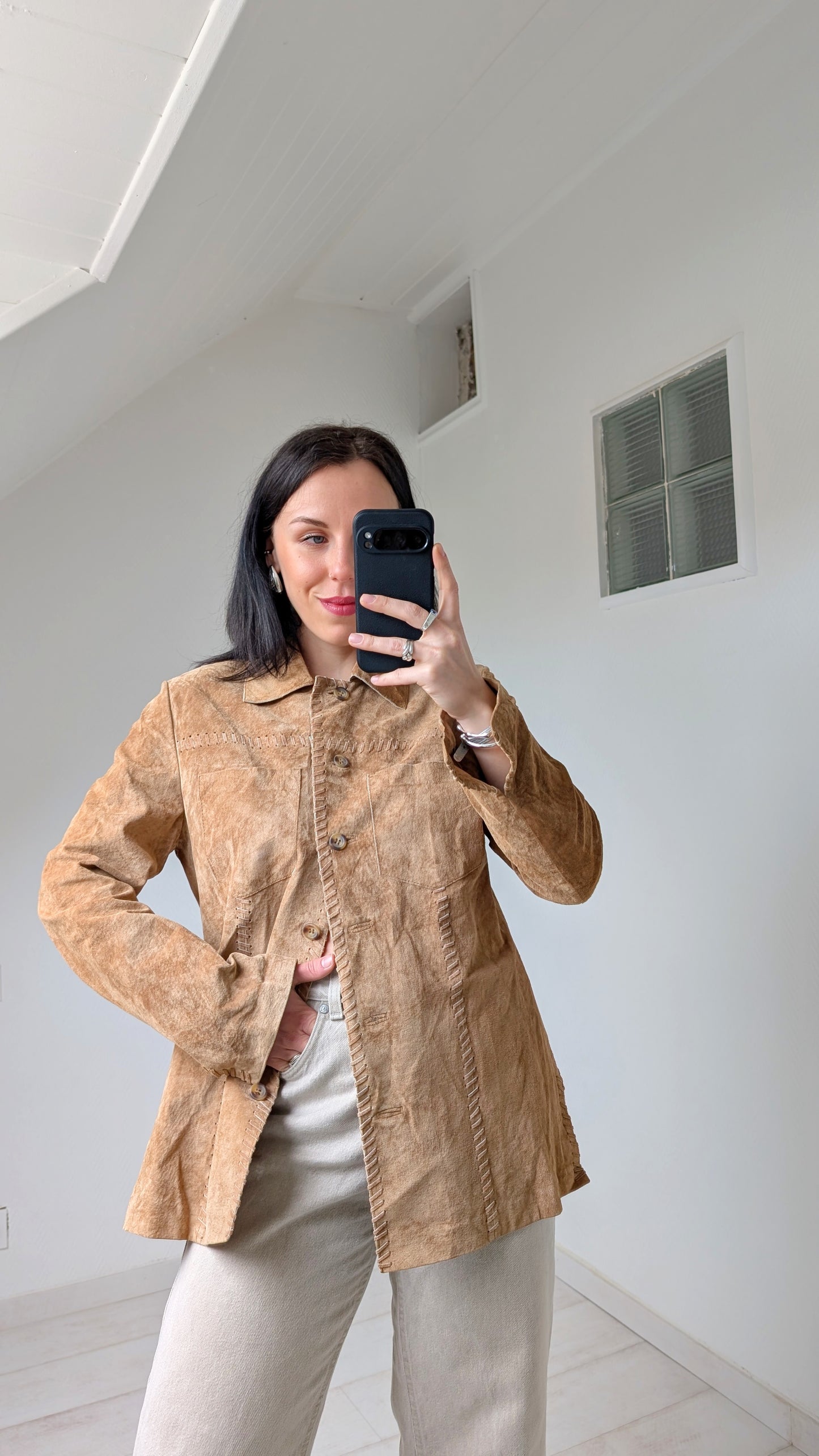 Veste/surchemise daim T38