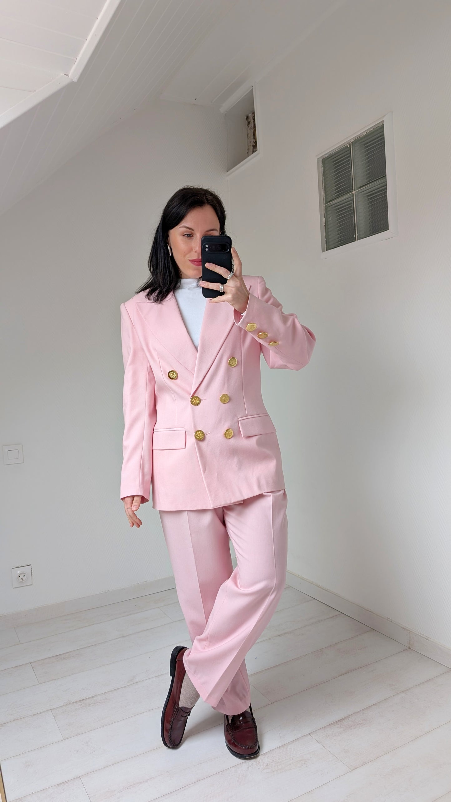 Tailleur laine fabriqué en France T36