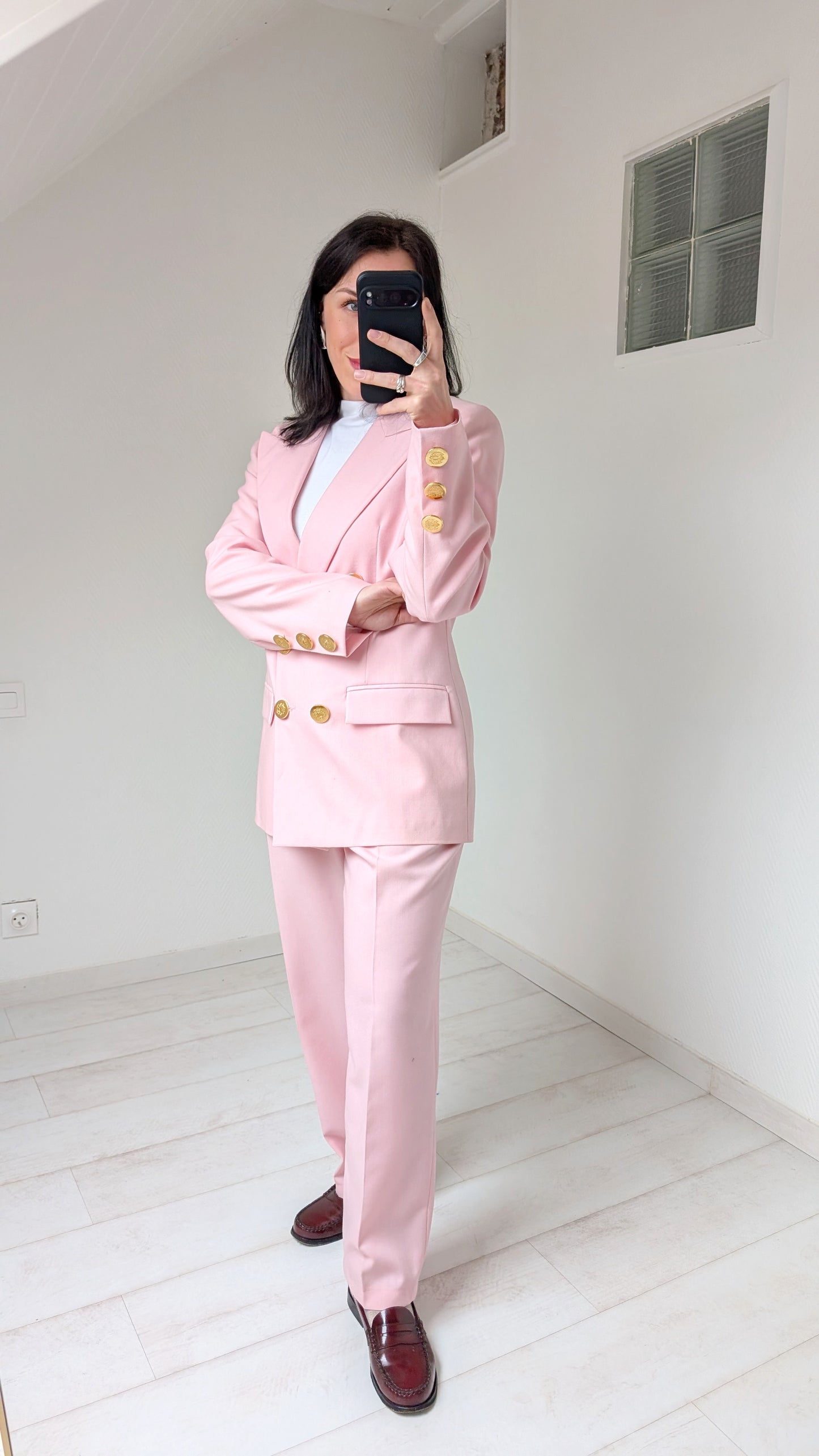 Tailleur laine fabriqué en France T36