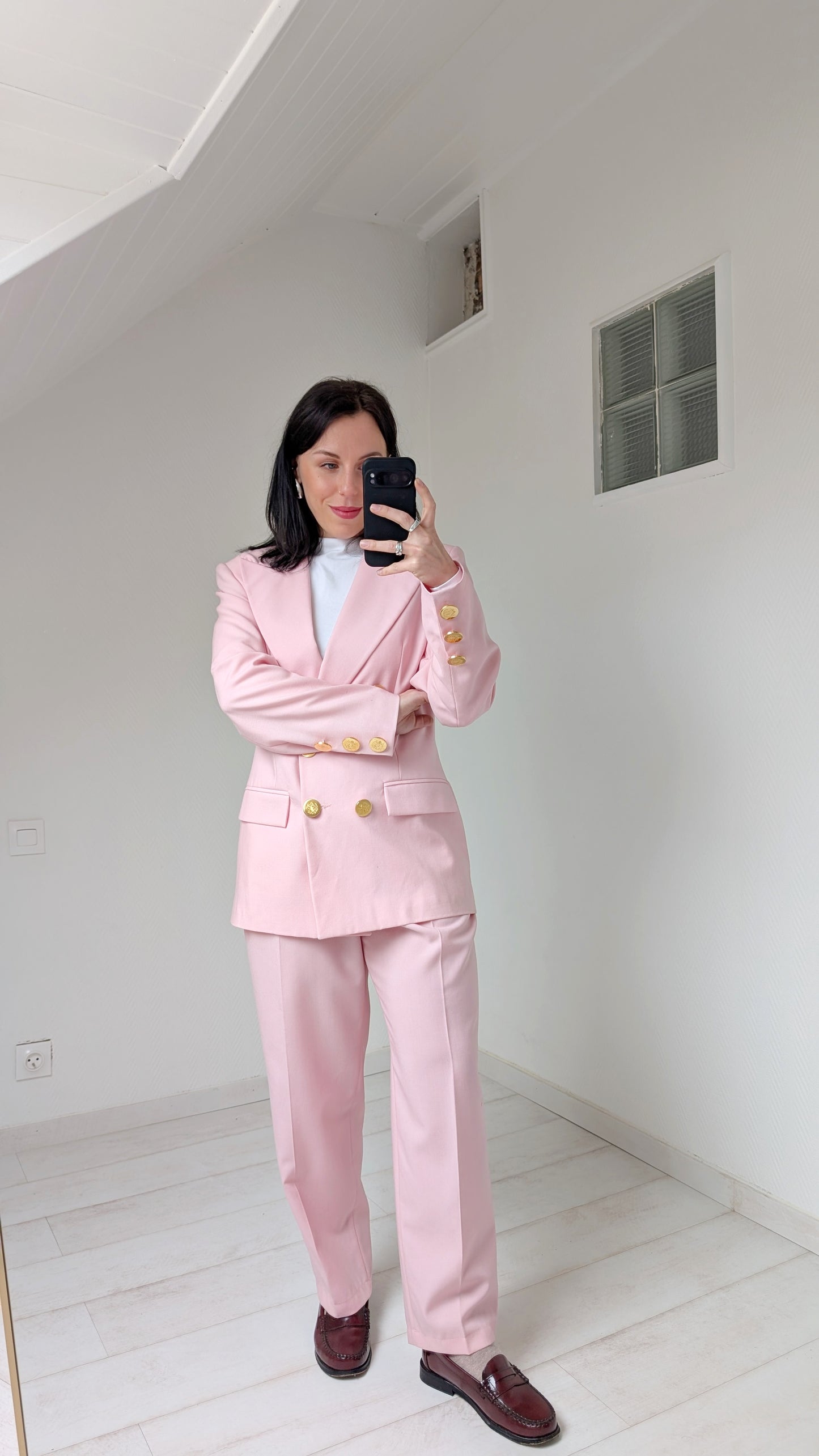 Tailleur laine fabriqué en France T36