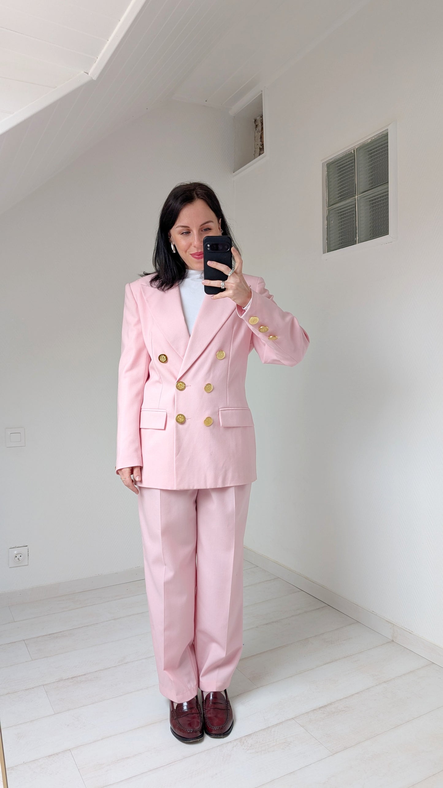 Tailleur laine fabriqué en France T36