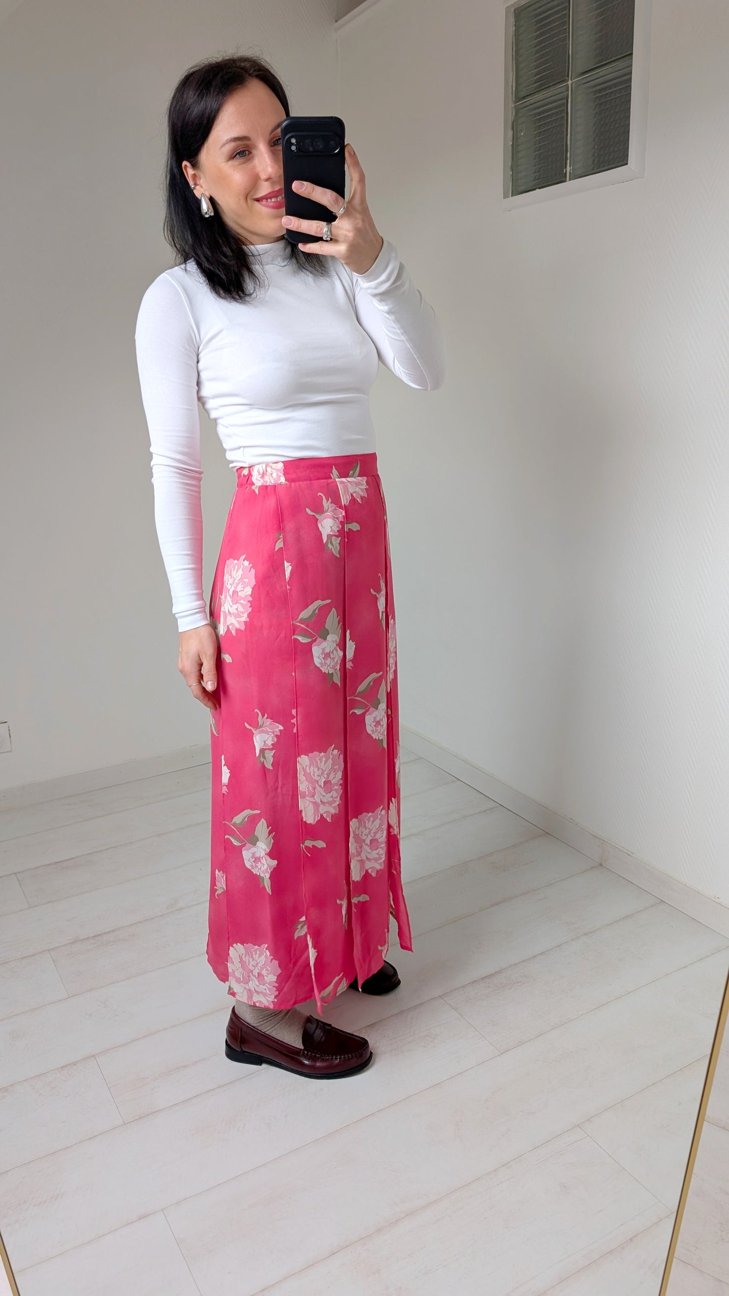 Jupe fluide 90s T36