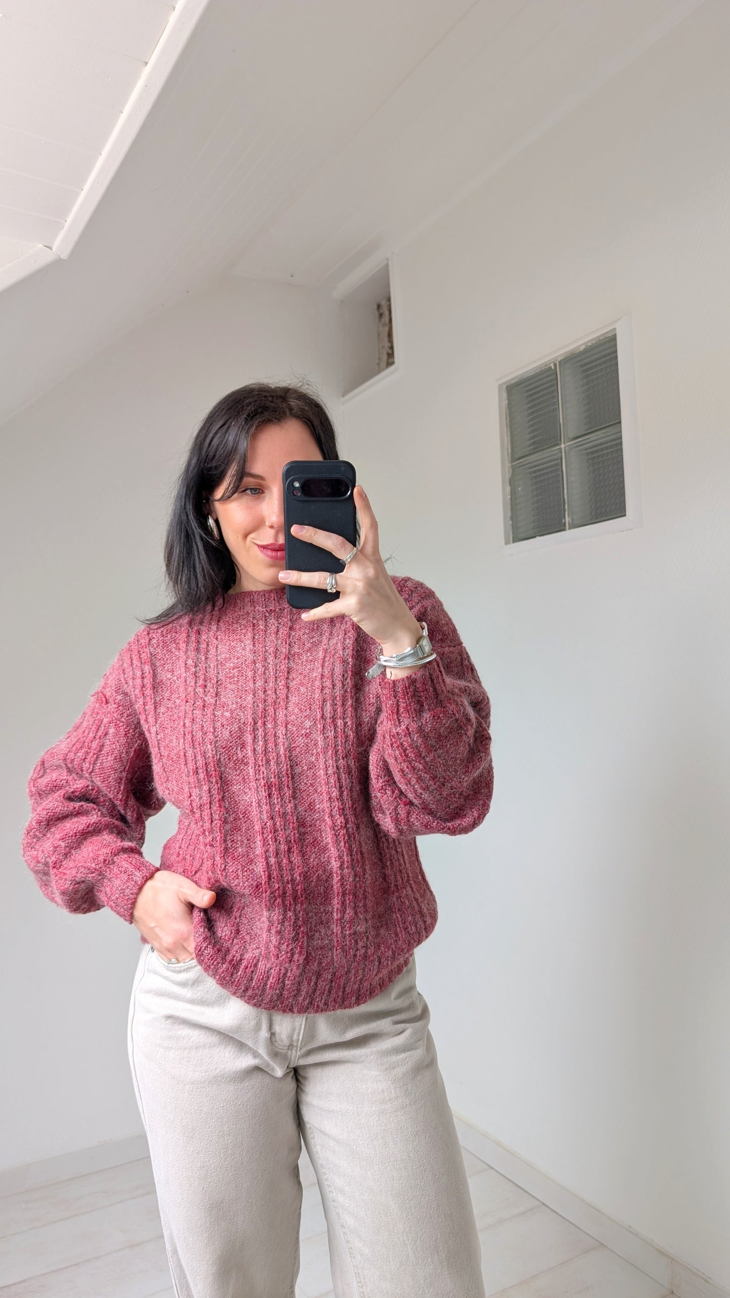 Pull laine douce T38