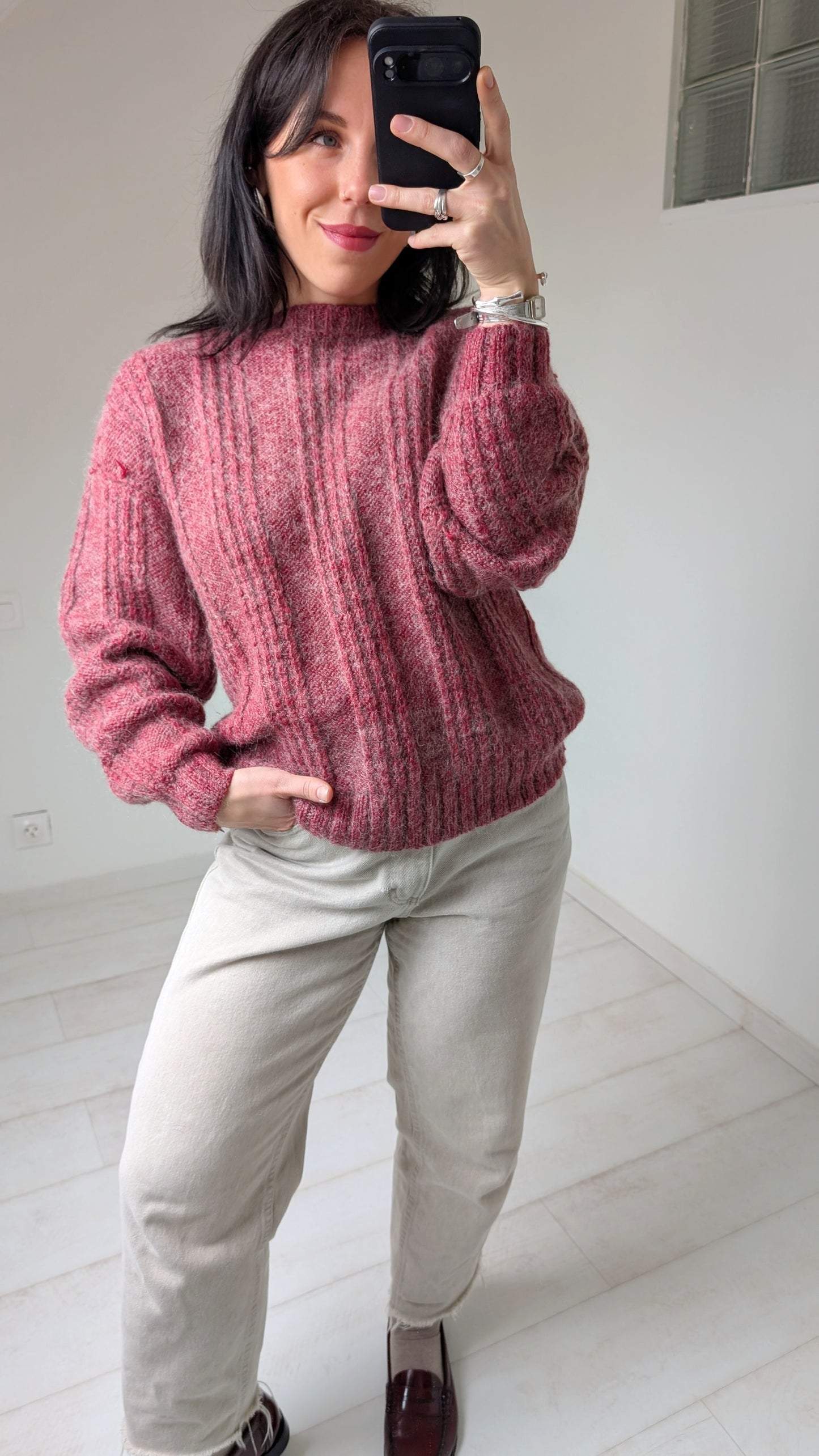 Pull laine douce T38