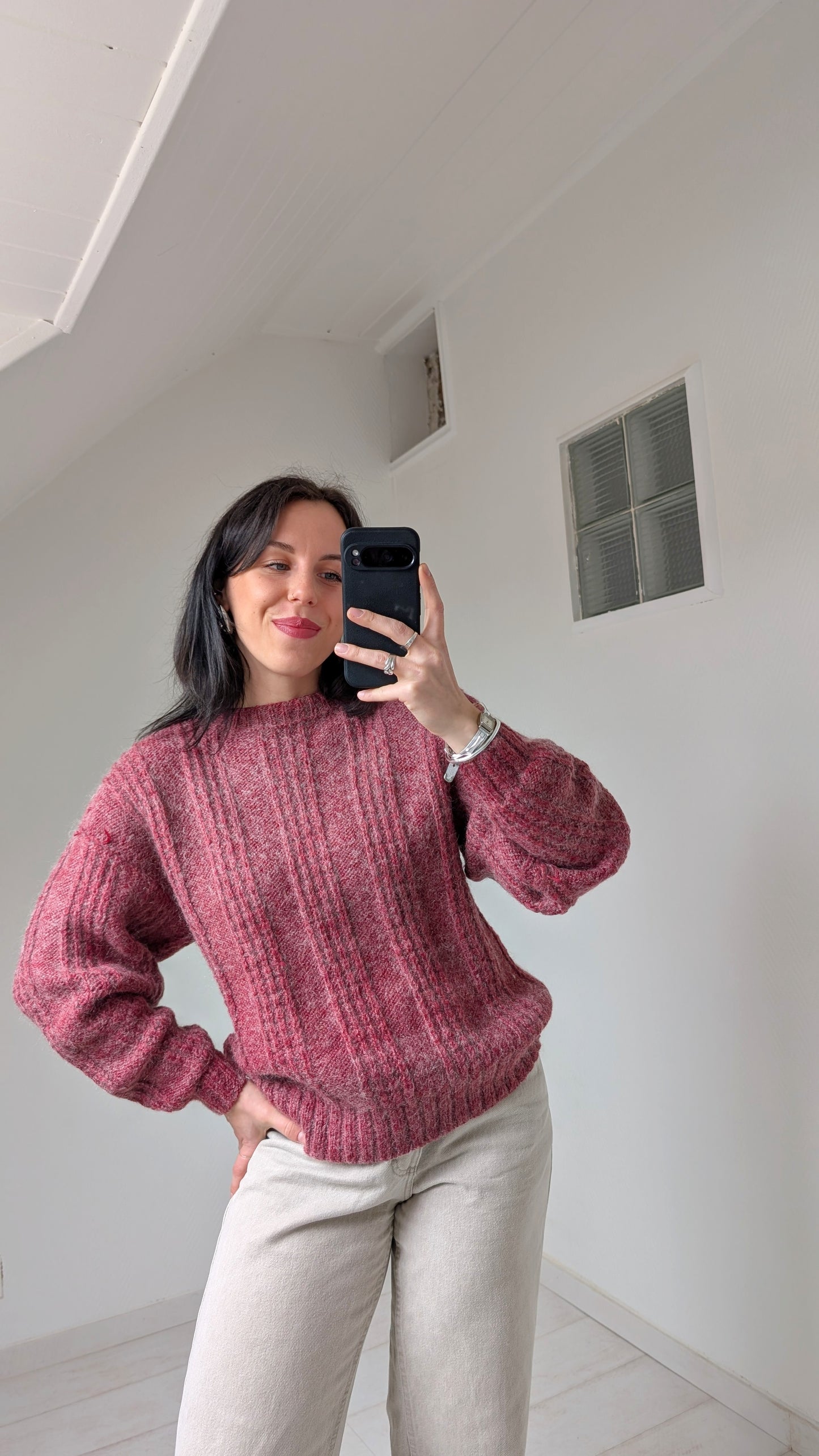 Pull laine douce T38