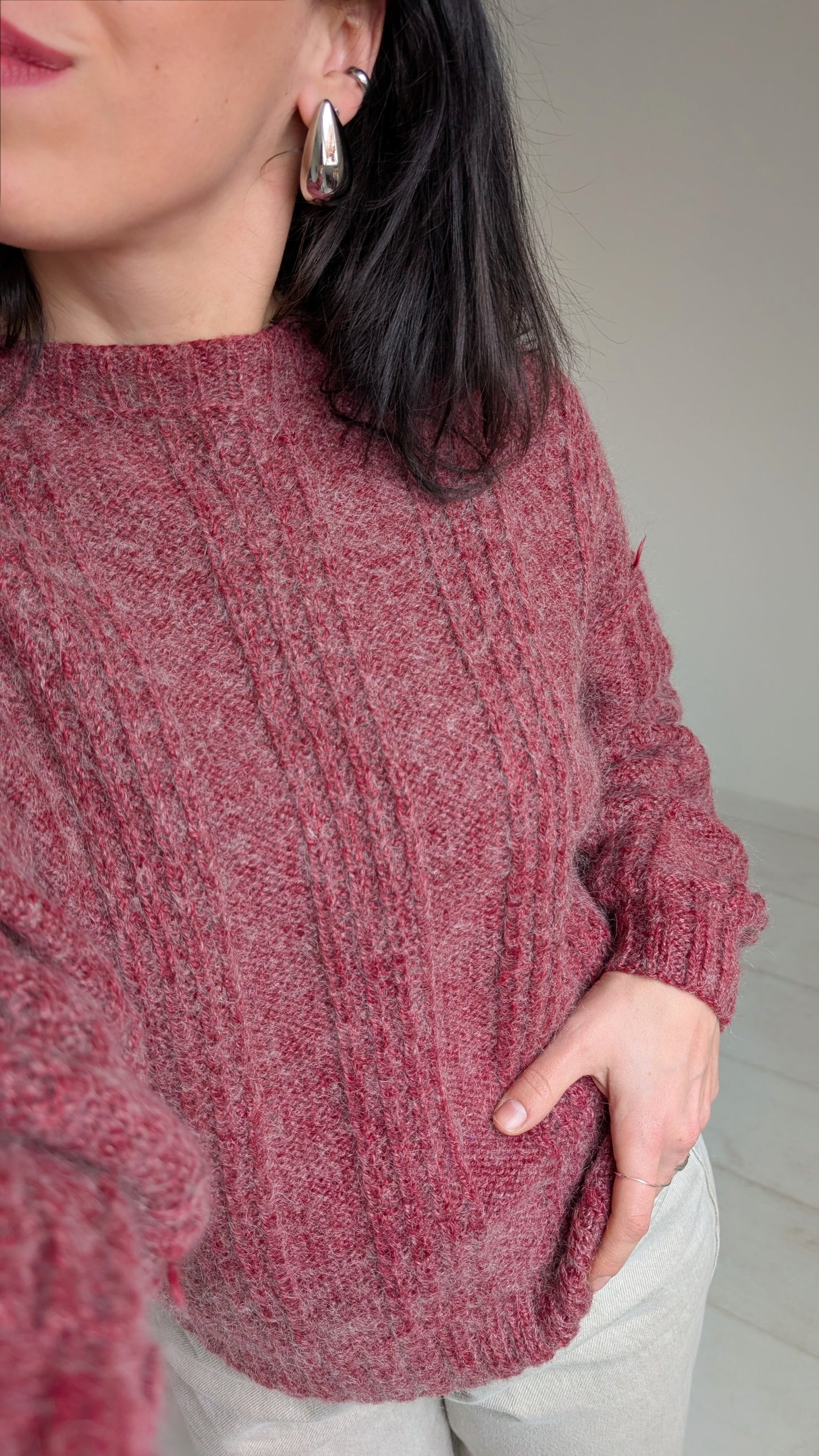 Pull laine douce T38