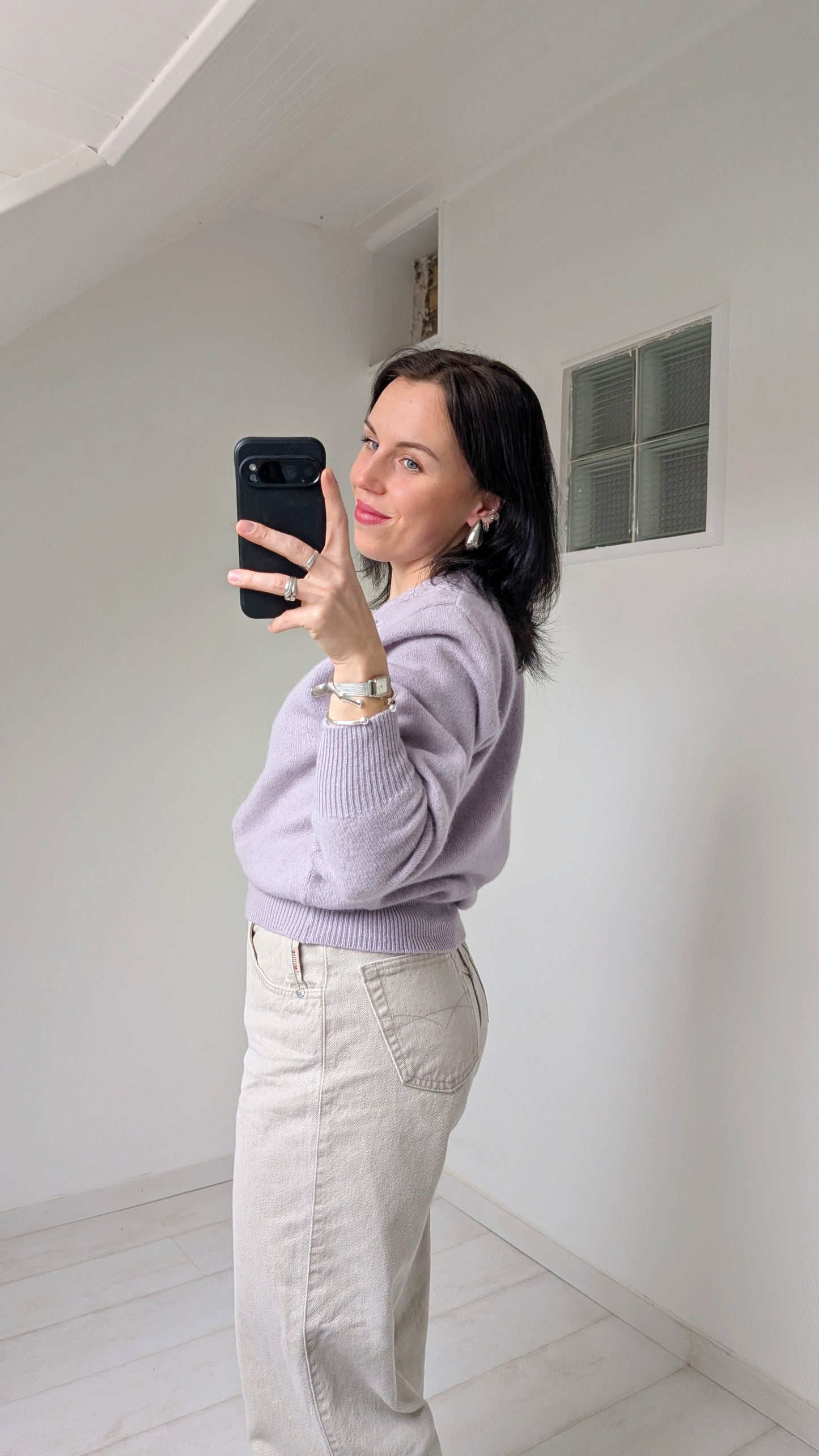 Cardigan angora 80 T38-40