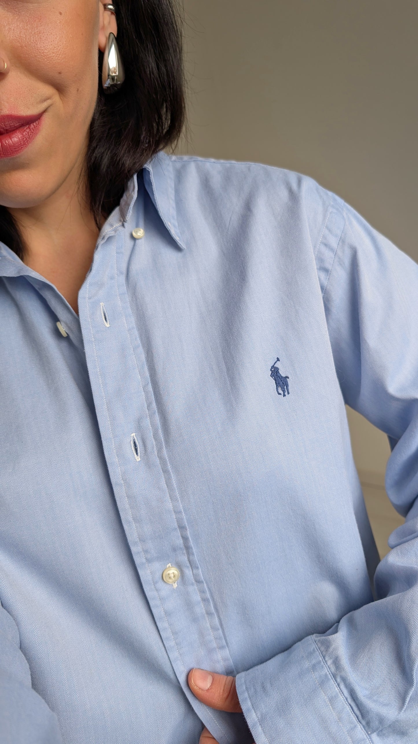 Chemise Ralph Lauren coton classique T40-42