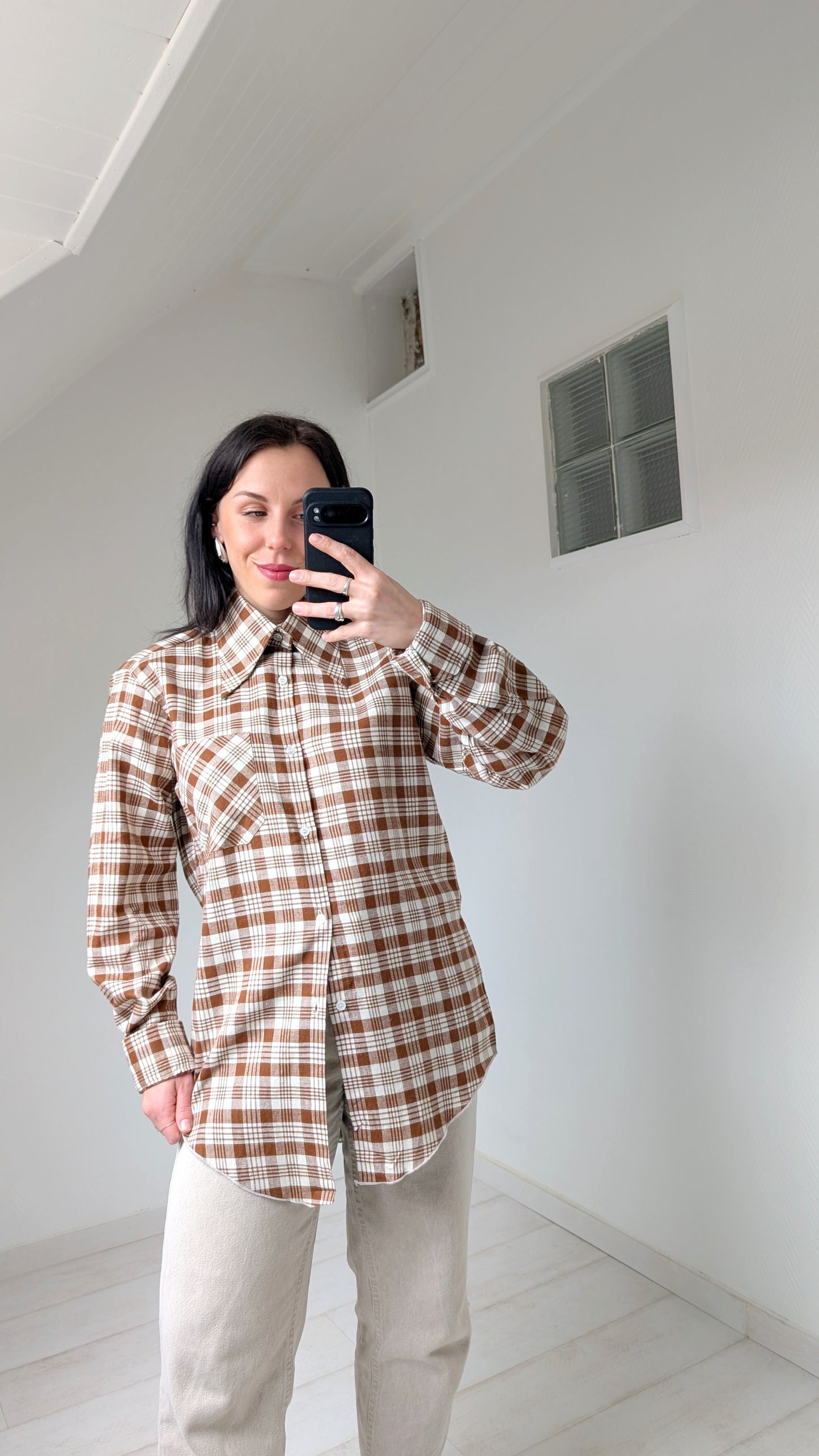Chemise 70s neuve T38