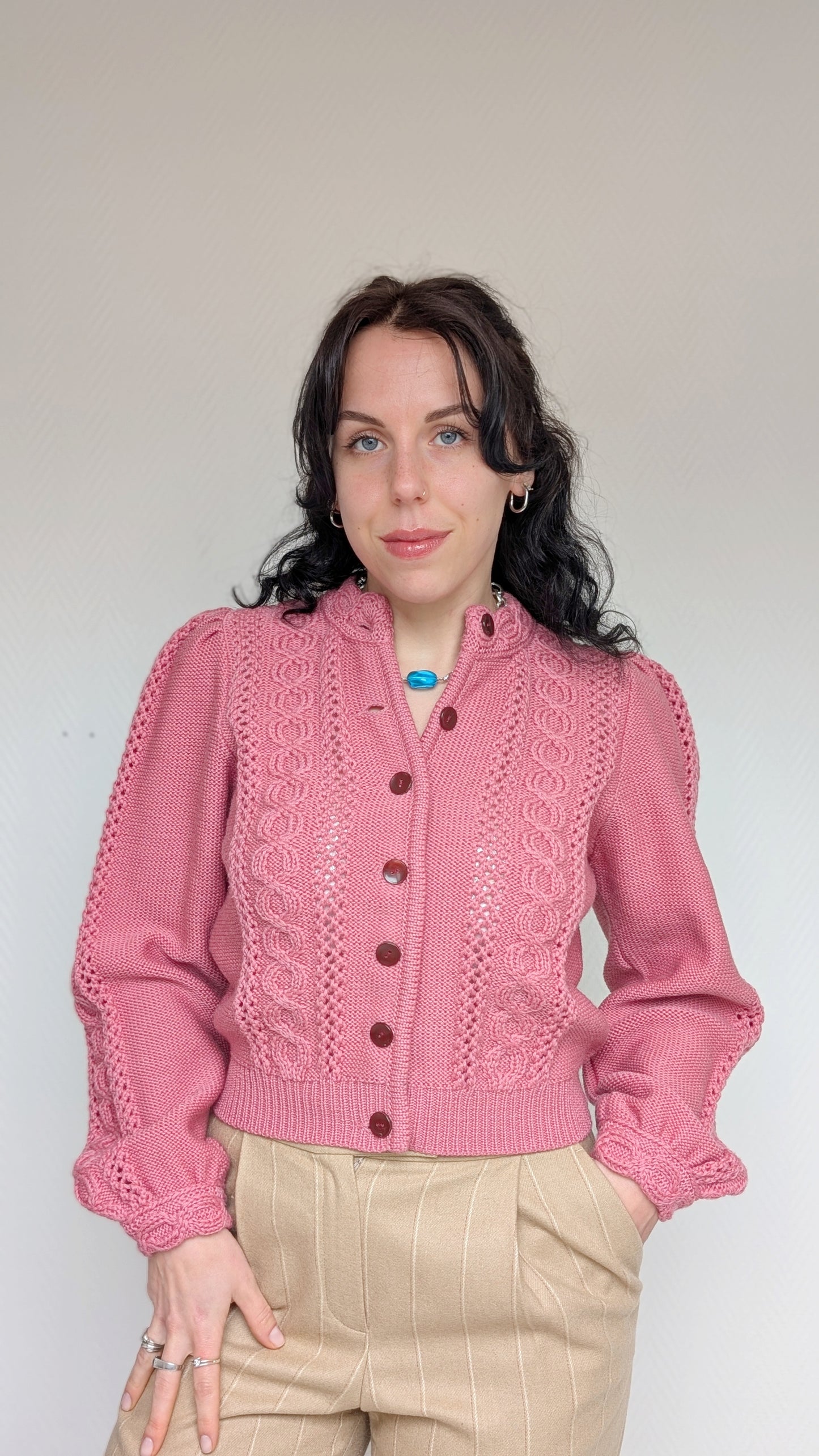 Cardigan autrichien laine T36