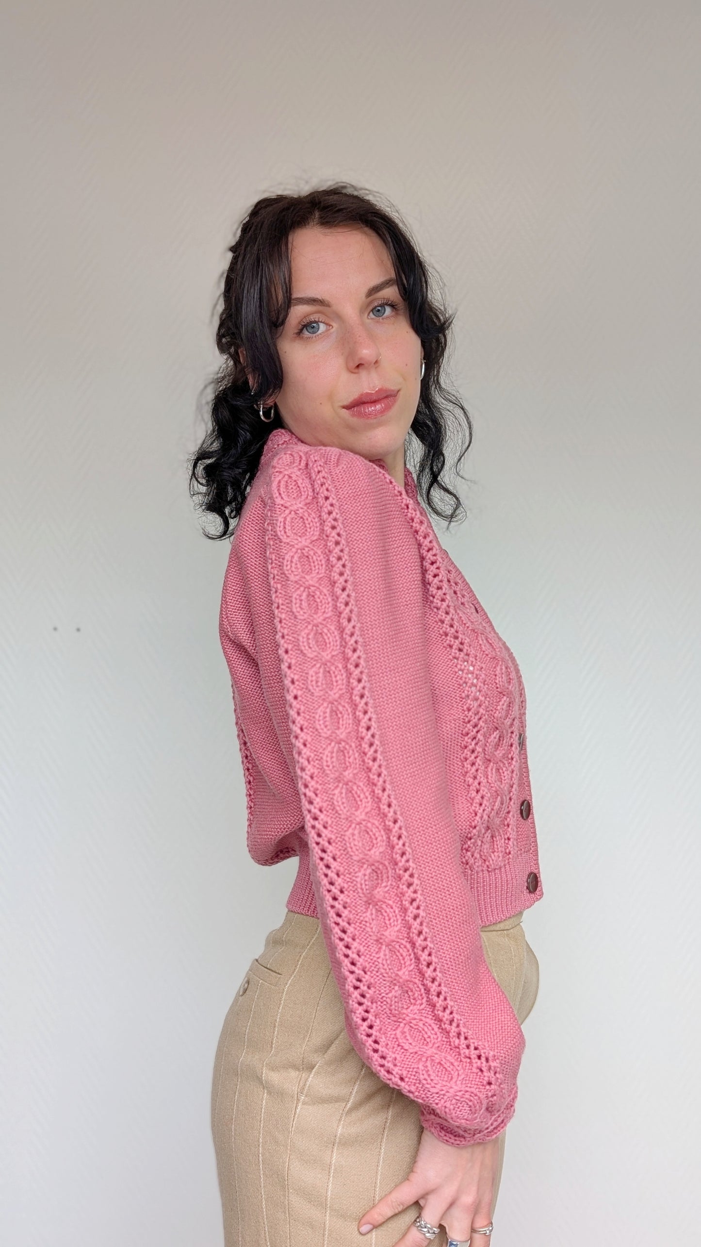 Cardigan autrichien laine T36