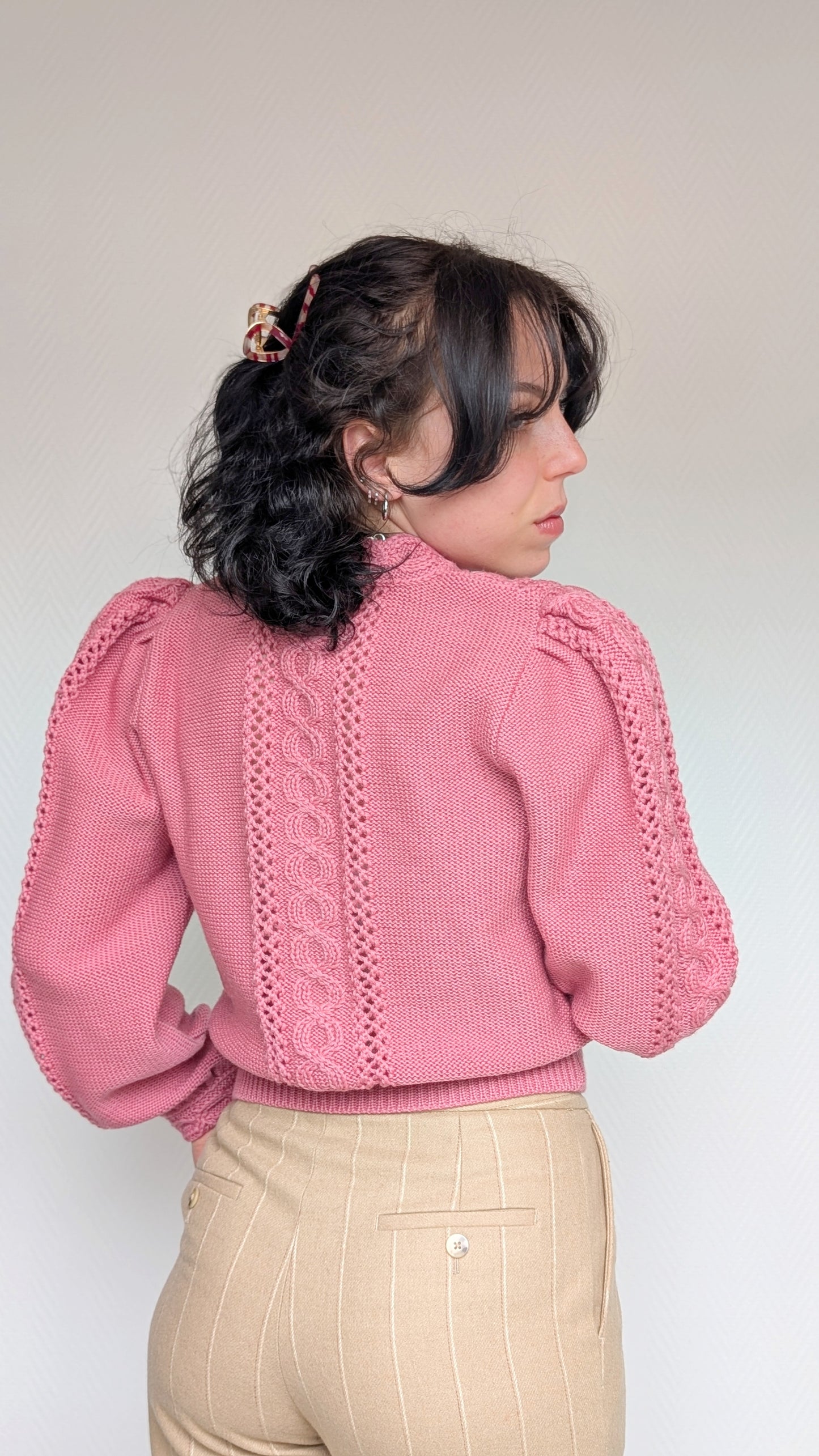 Cardigan autrichien laine T36