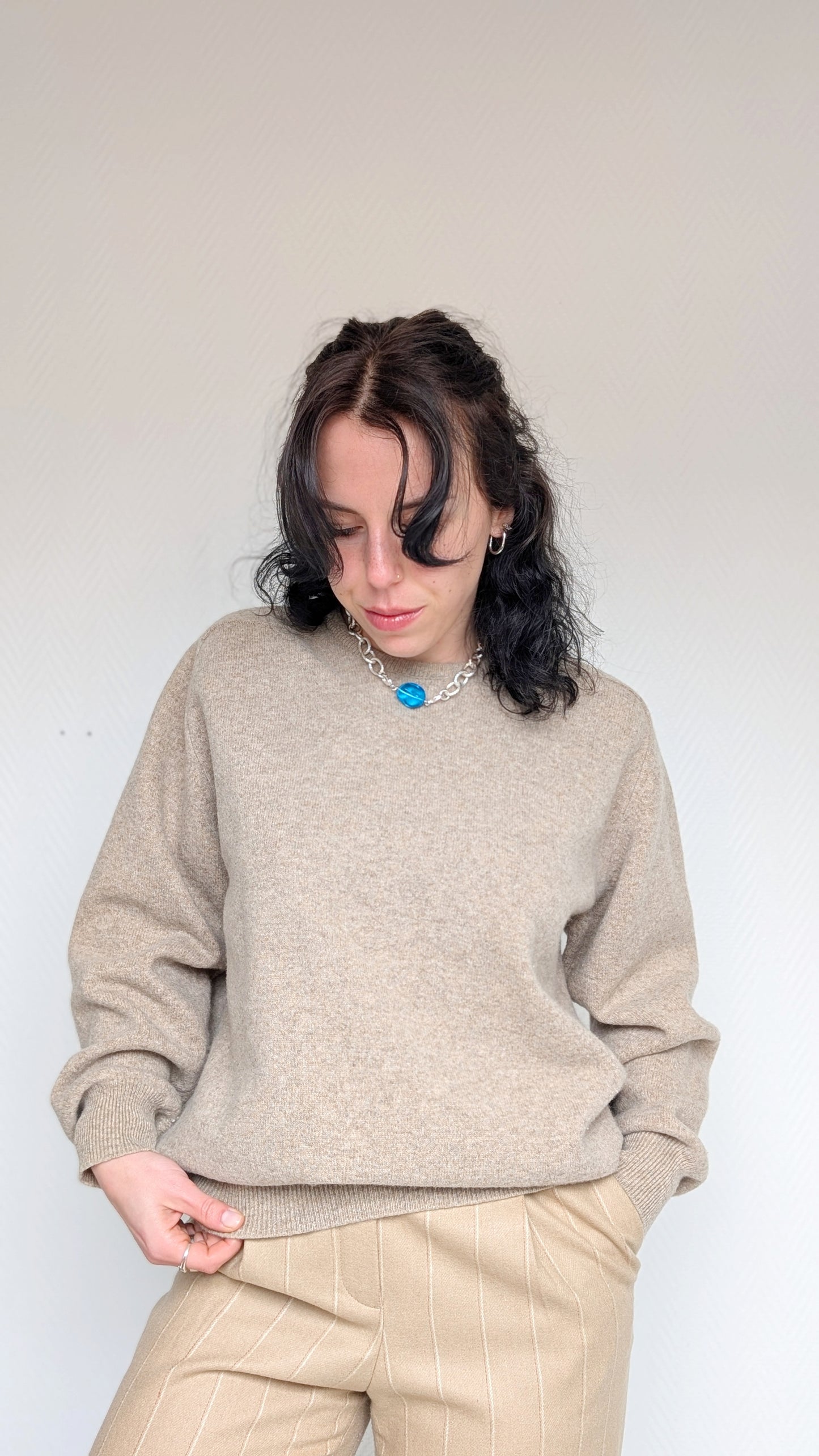 Pull laine agneau T40-42
