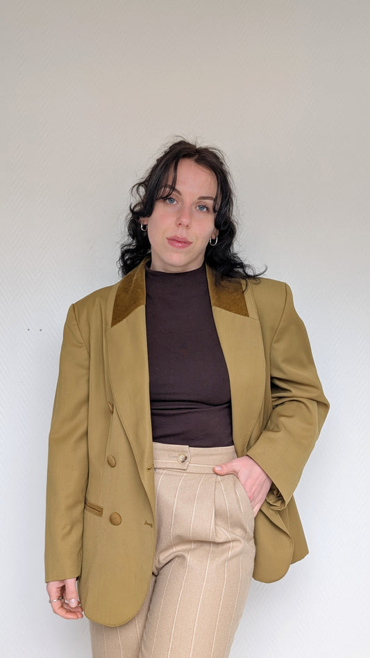 Blazer laine 80s T38