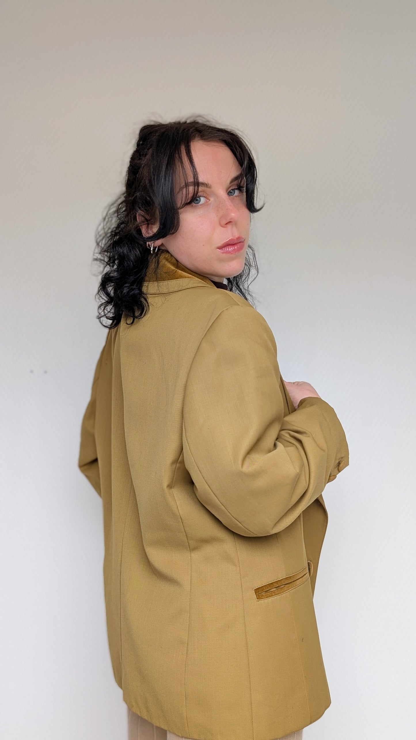 Blazer laine 80s T38