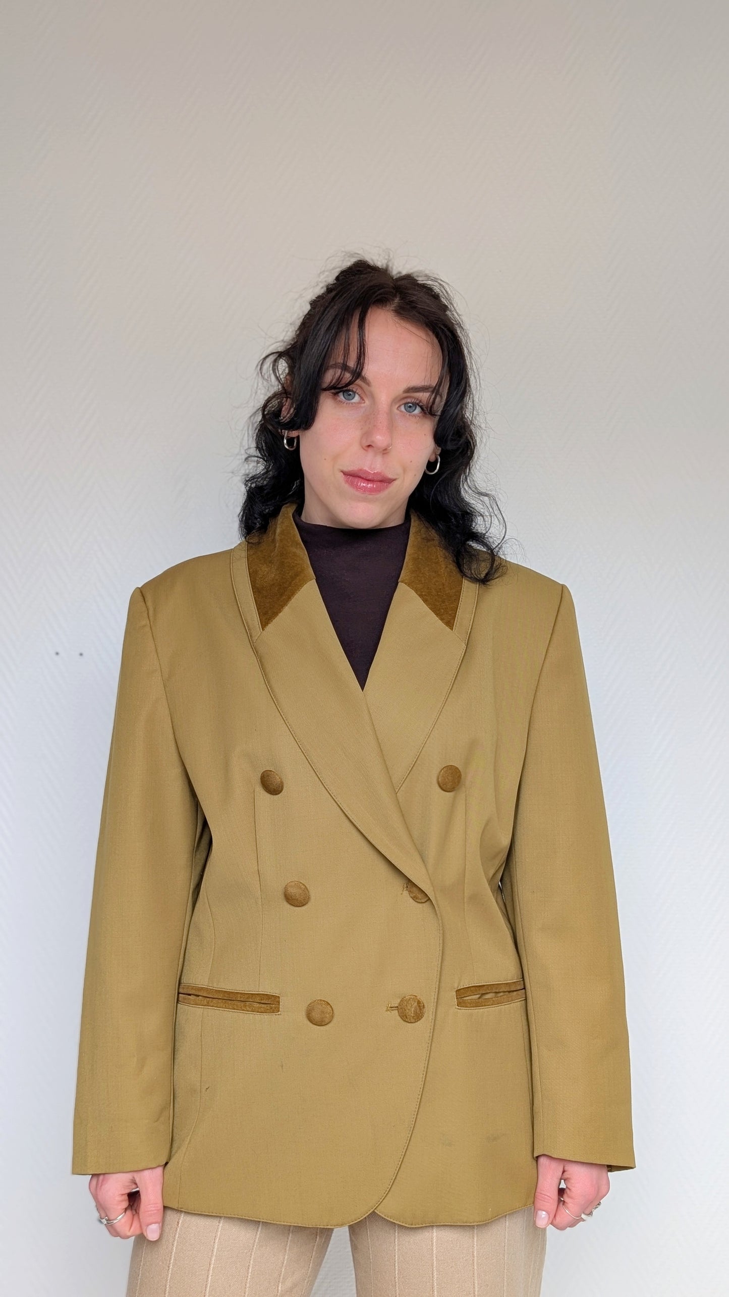 Blazer laine 80s T38